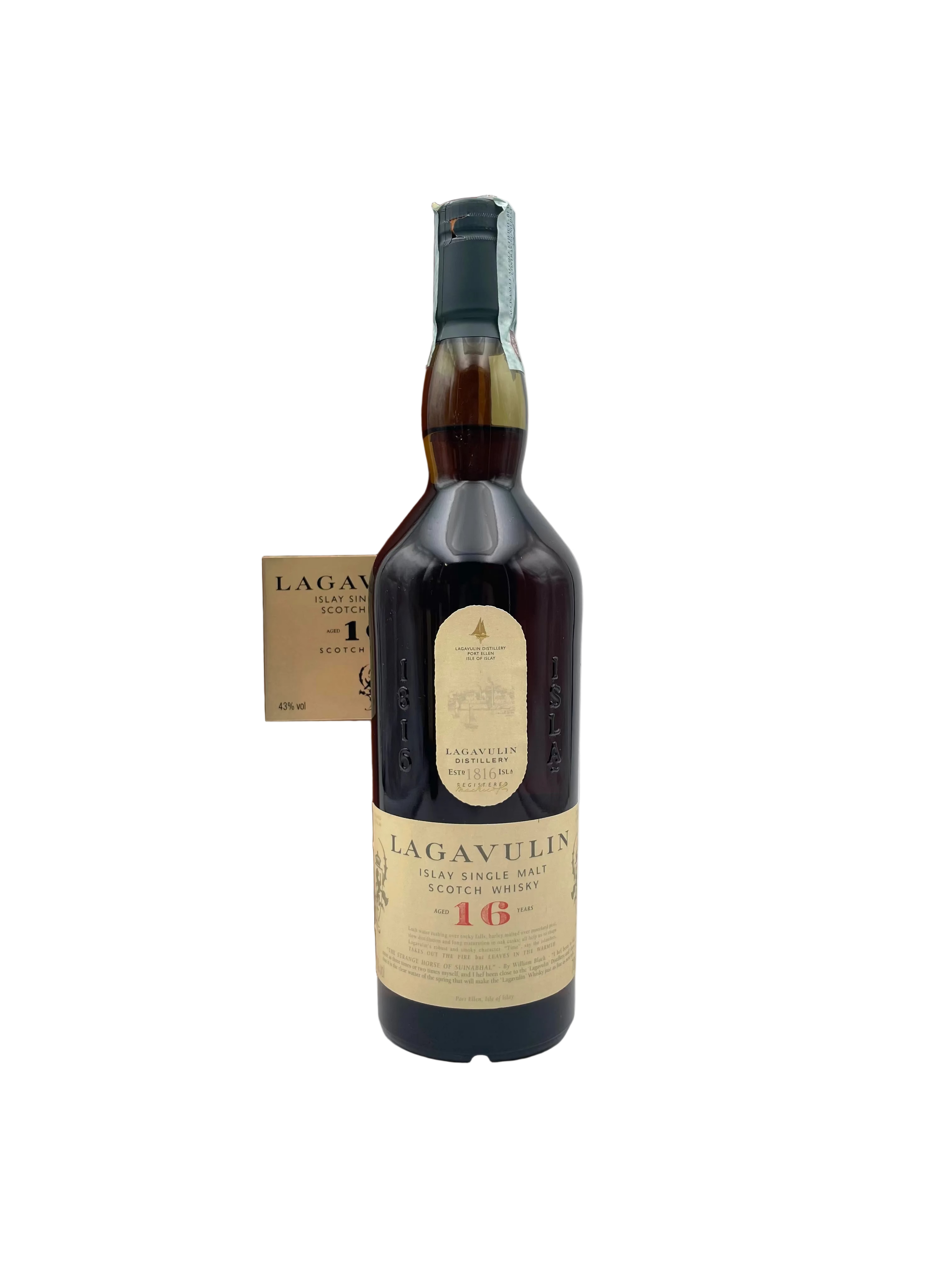 Lagavulin - 16 YO Islay Single Malt Scotch Whisky - Bottl. 2006 - Wood Box