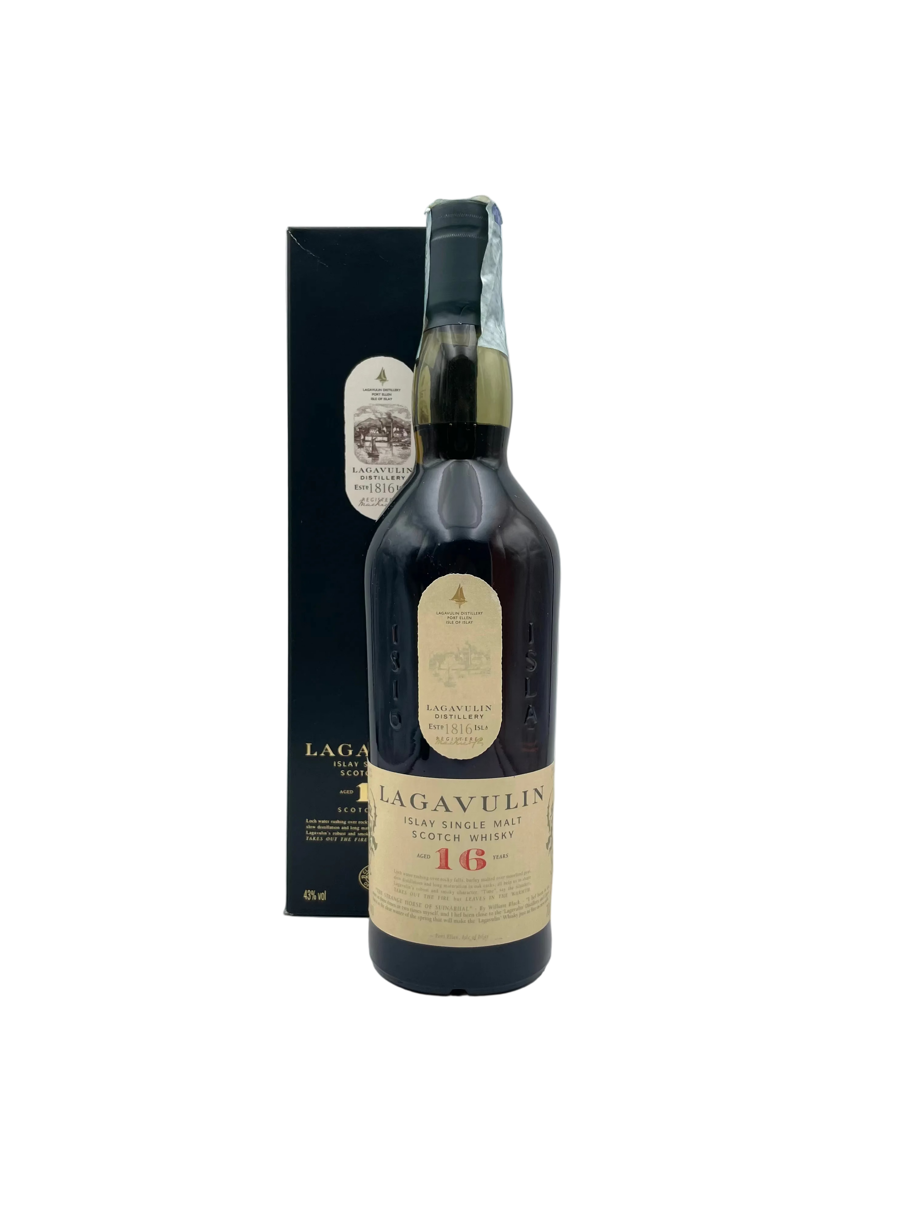 Lagavulin - 16 YO Islay Single Malt Scotch Whisky - Bottl. 2002