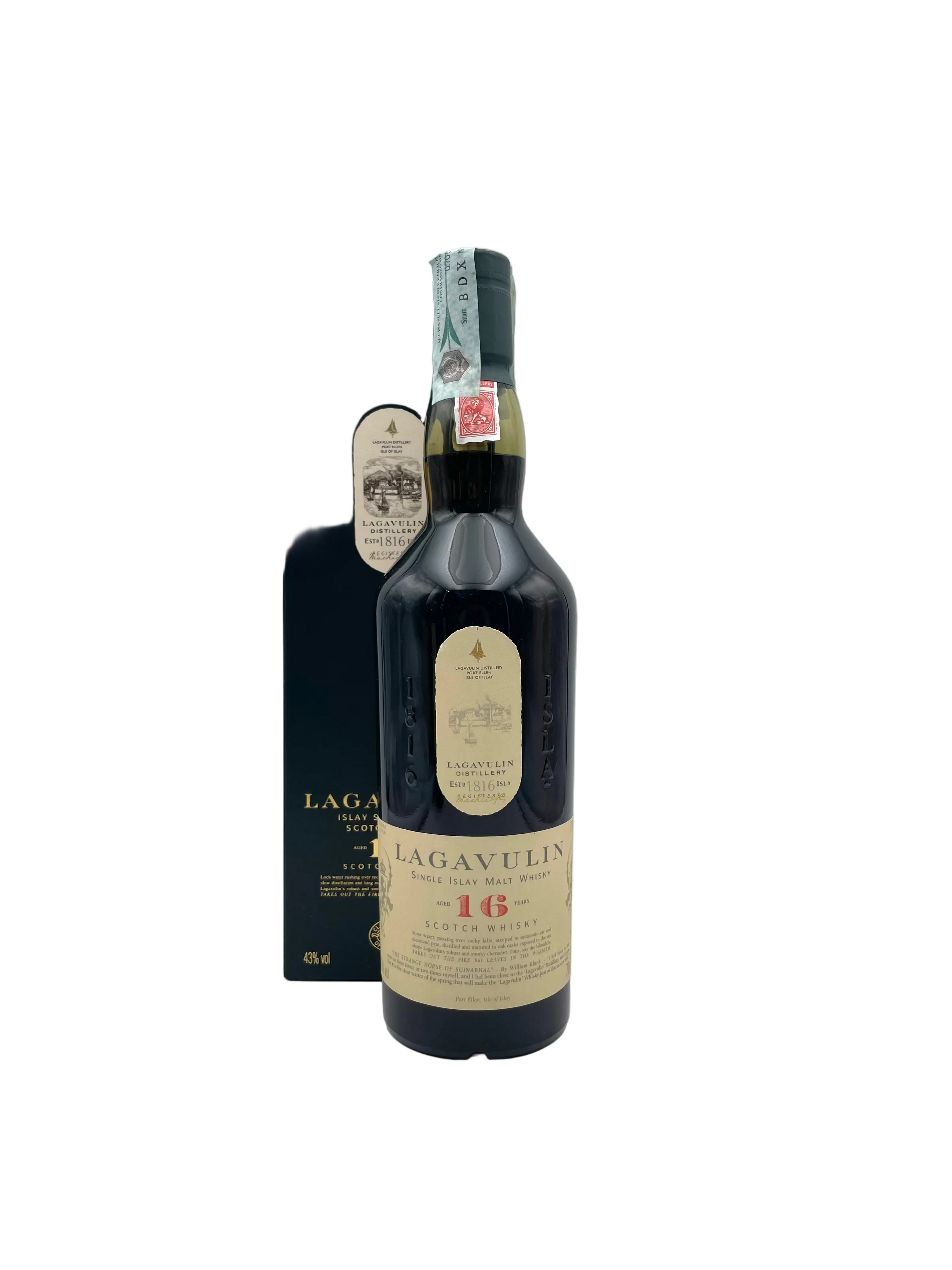 Lagavulin - 16 YO Islay Single Malt Scotch Whisky - Bottl. 2000