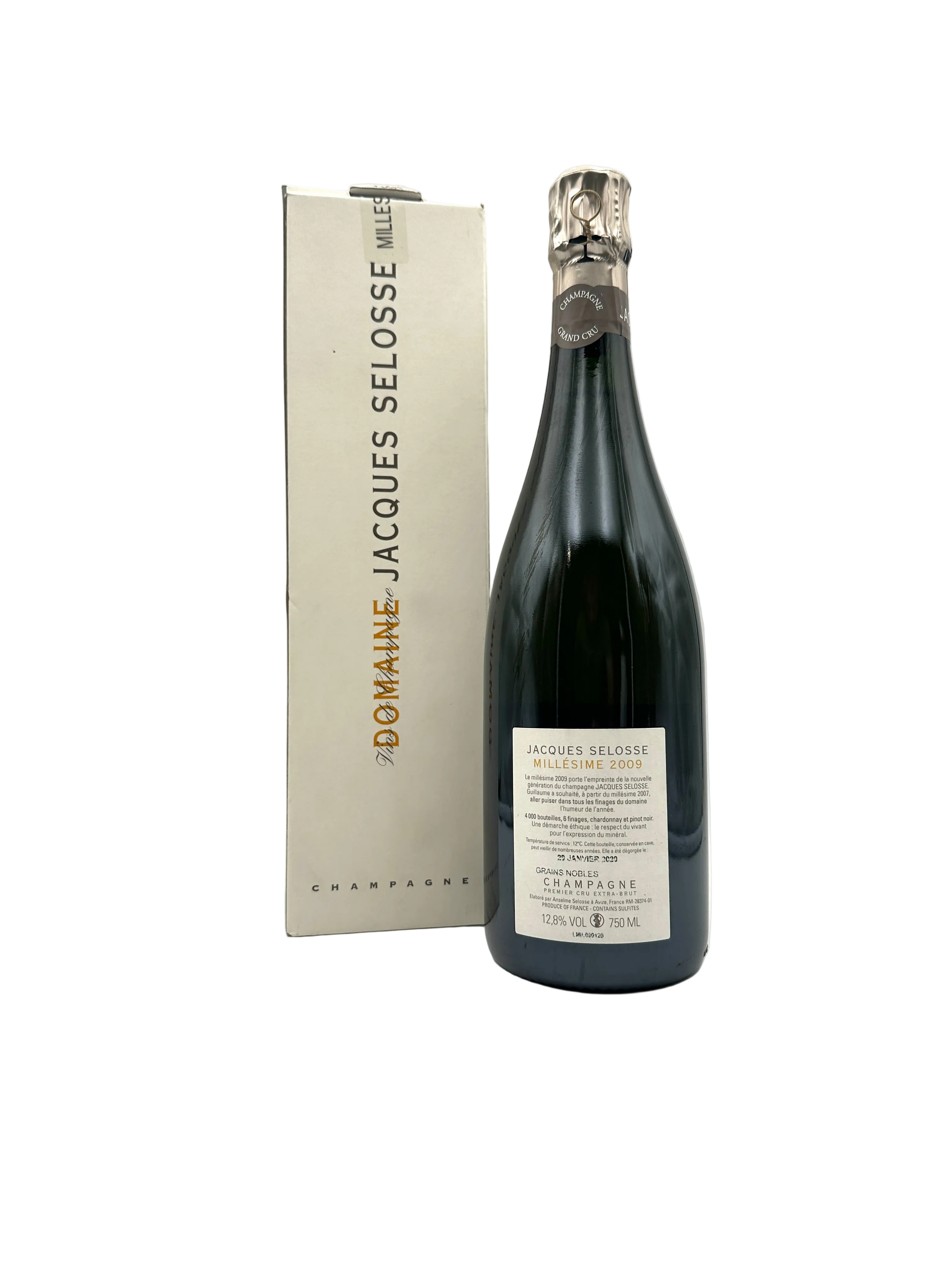 2009 - Jacques Selosse - Millésime Extra Brut - Deg. 29/01/2020