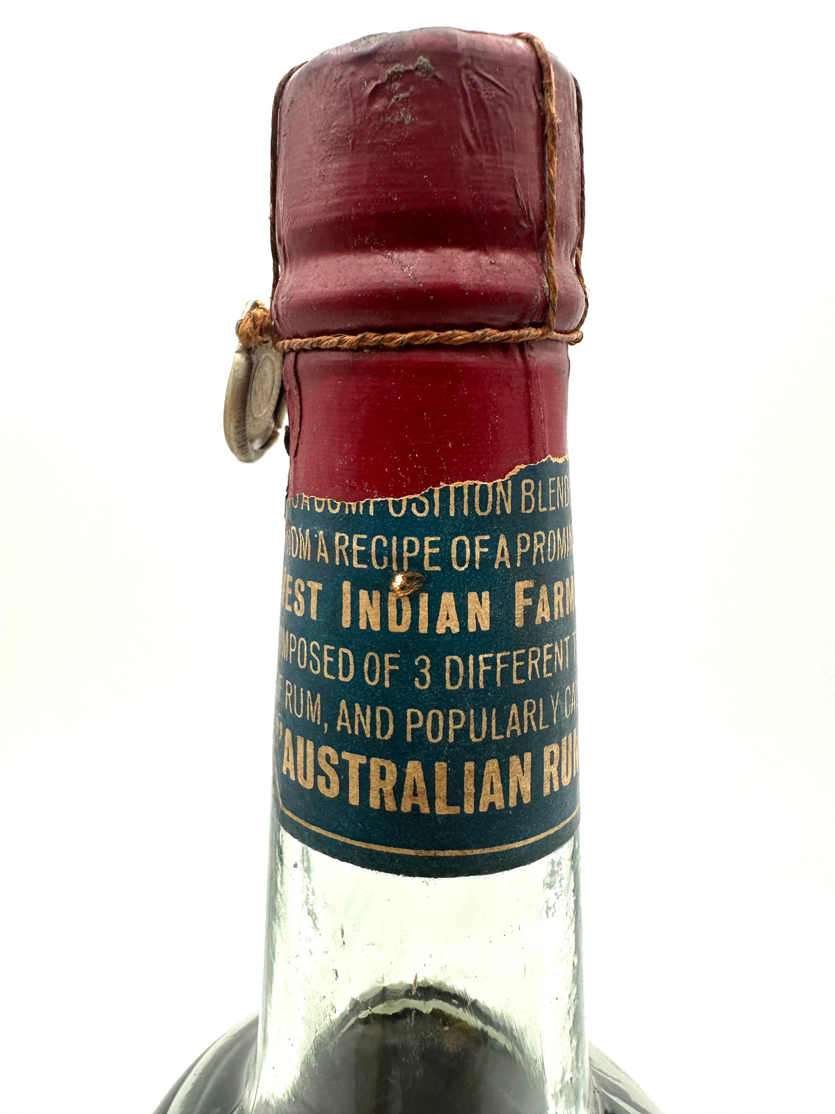 A.A. Baker - Australian Rum - Stella Seal 1950s