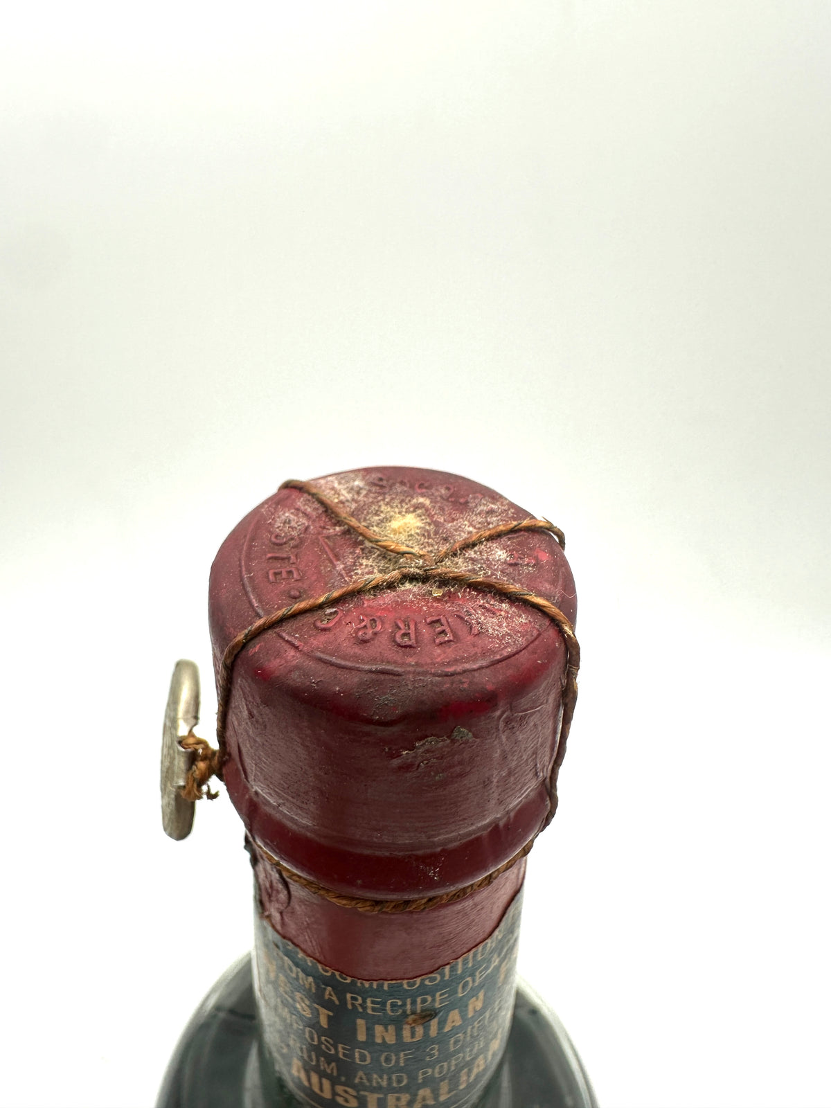 A.A. Baker - Australian Rum - Stella Seal 1950s