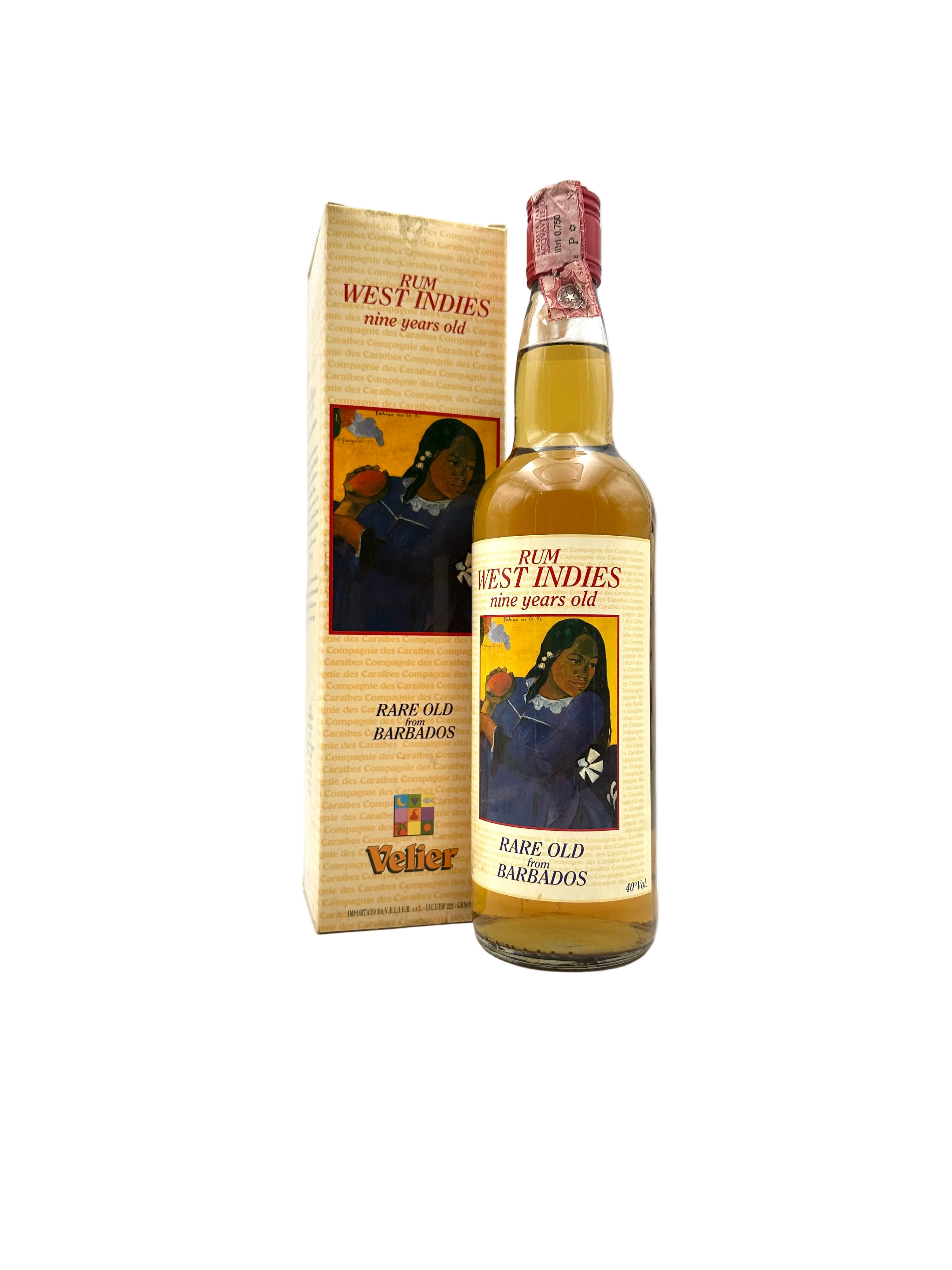 1987 - West Indies Rum Distillery - 9 years old Rare Old Barbados Rum - Velier