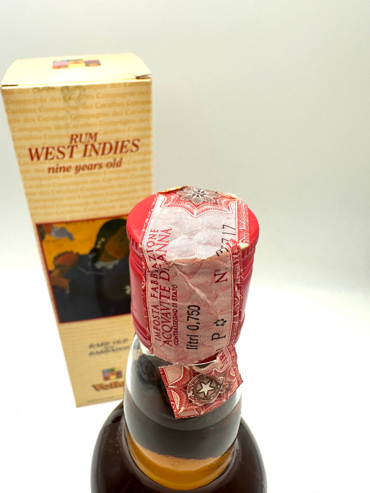 1987 - West Indies Rum Distillery - 9-Year-Old Rare Old Barbados Rum - Velier