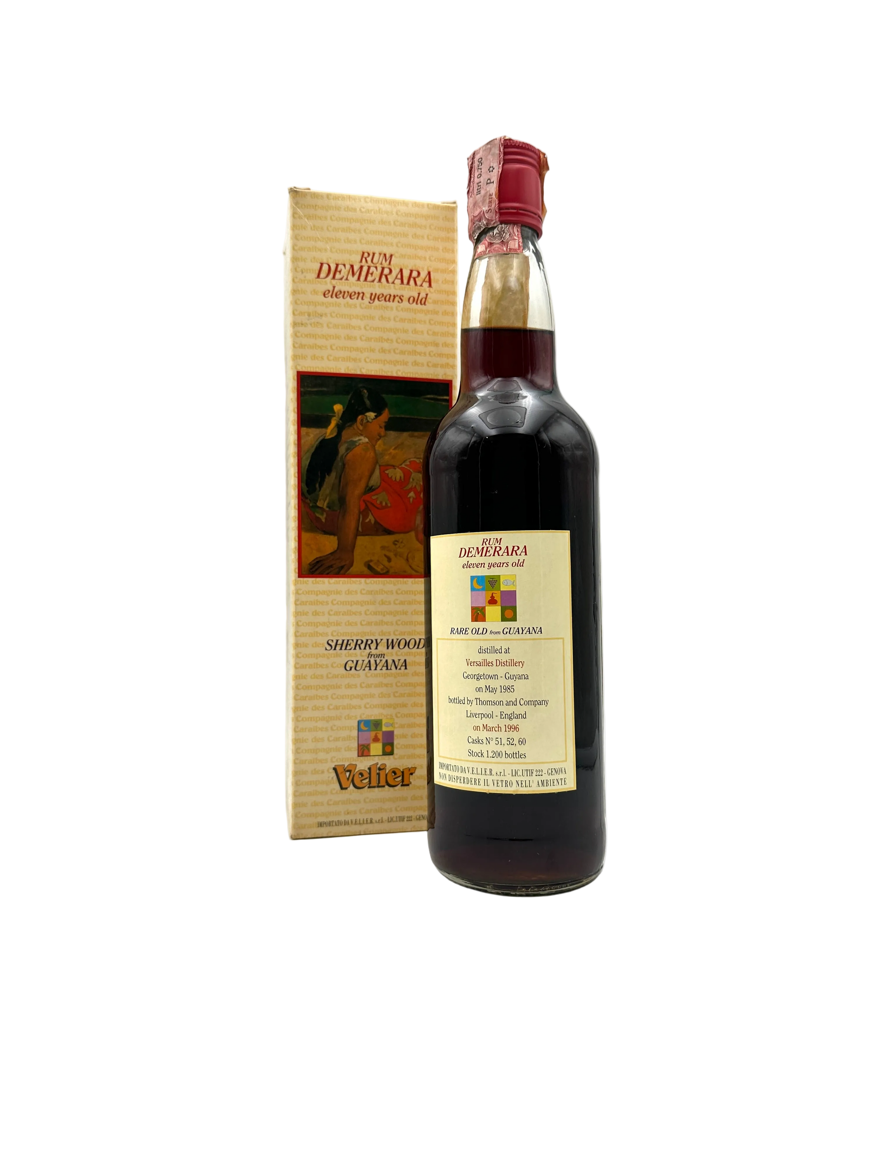 1985 - Versailles Distillery - 11 years old Rare Old Demerara Rum - Velier