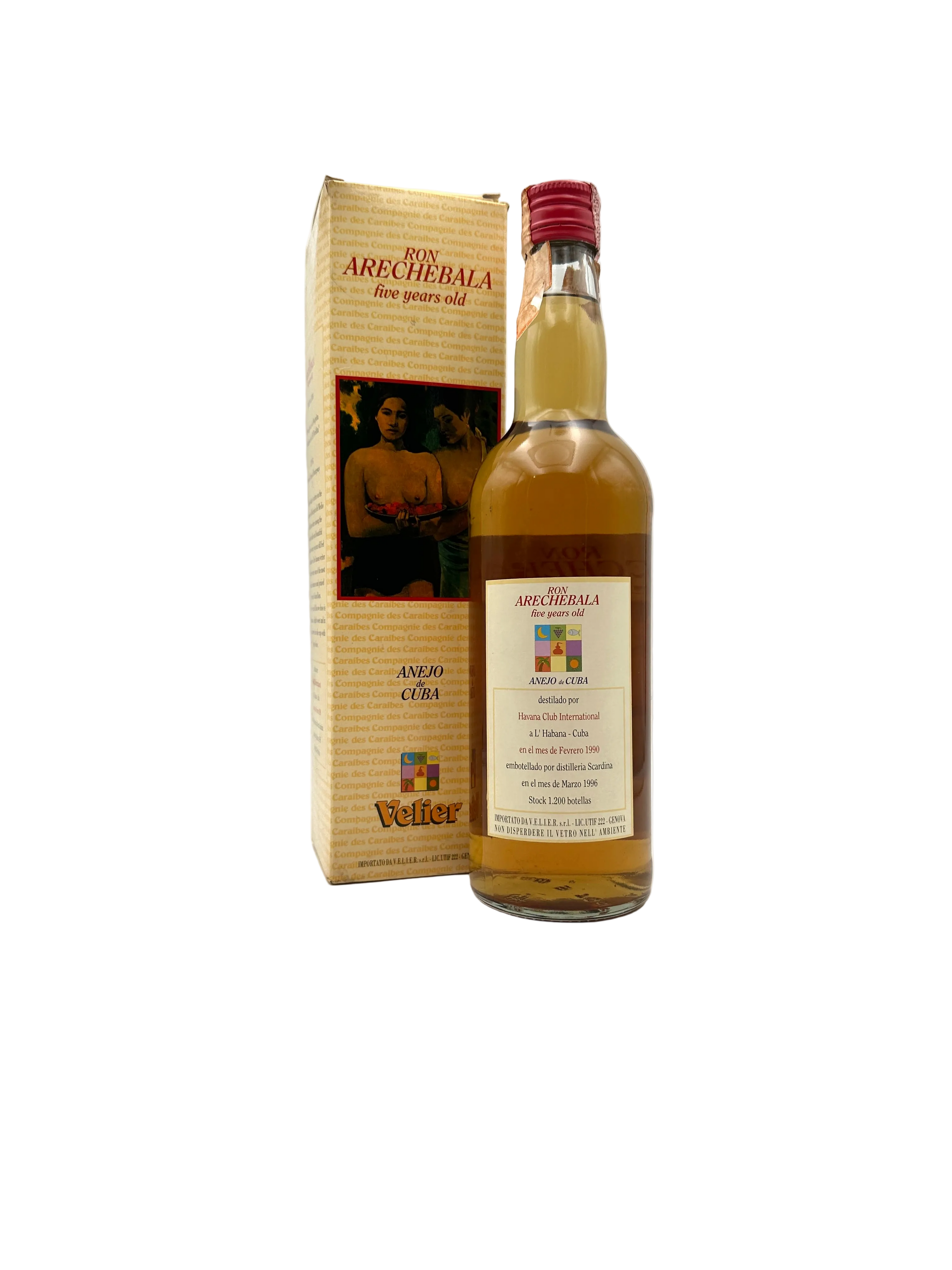 1990 - Havana Club - 5 years old Archebala Ron - Velier
