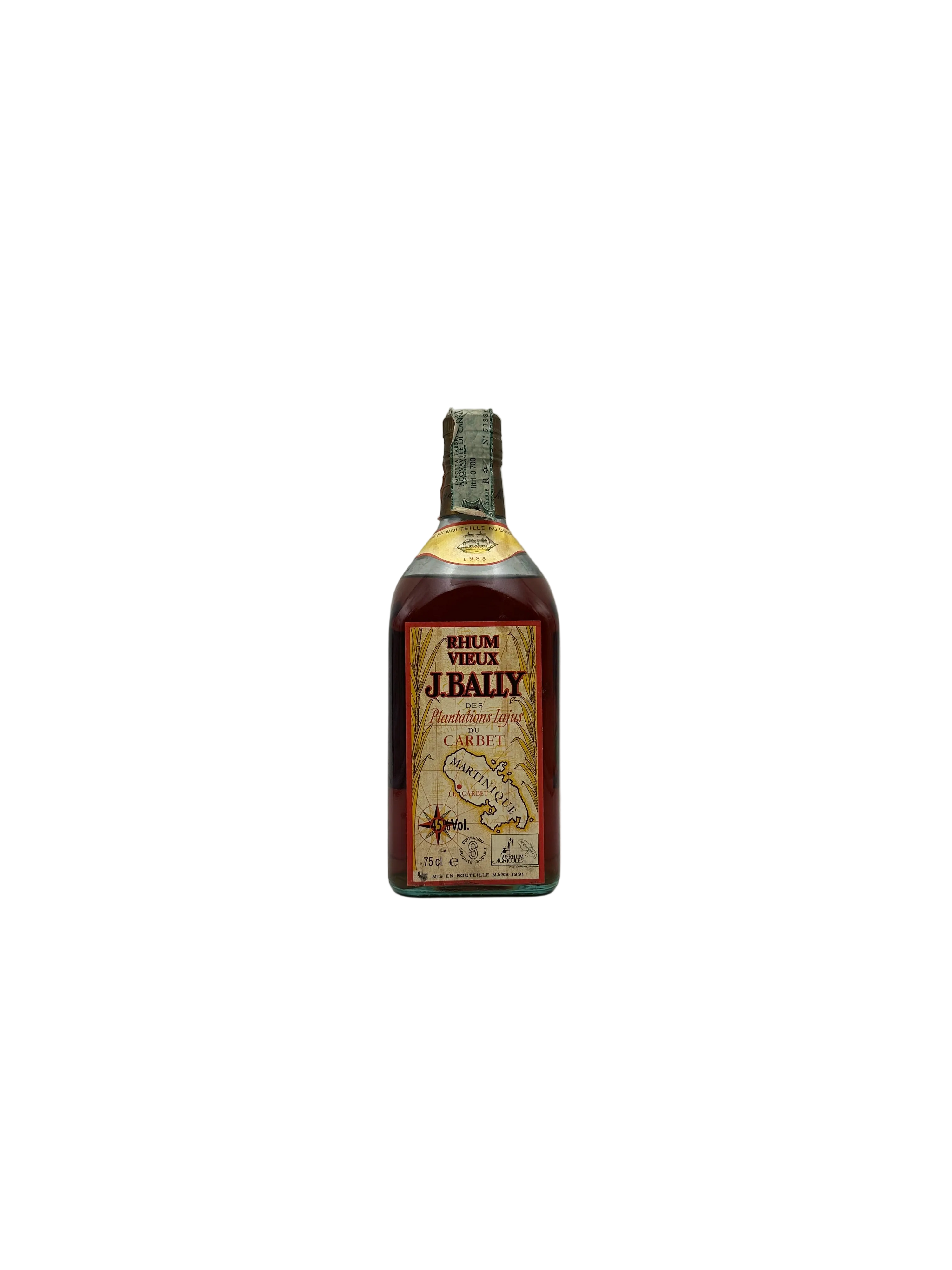 1985 - J. Bally - Rhum Vieux Agricole