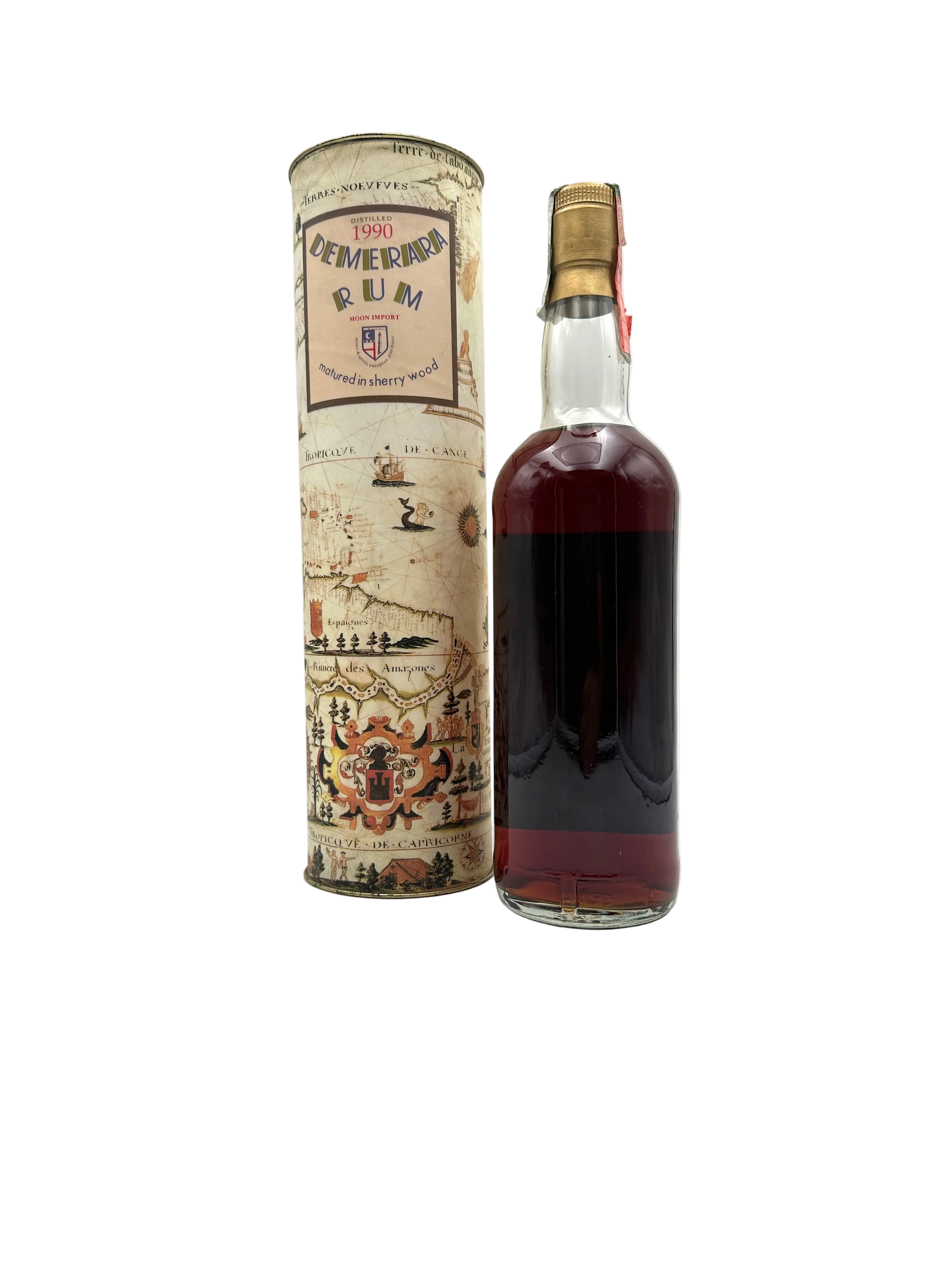 1990 - Moon Import - Demerara Rum Sherry Wood
