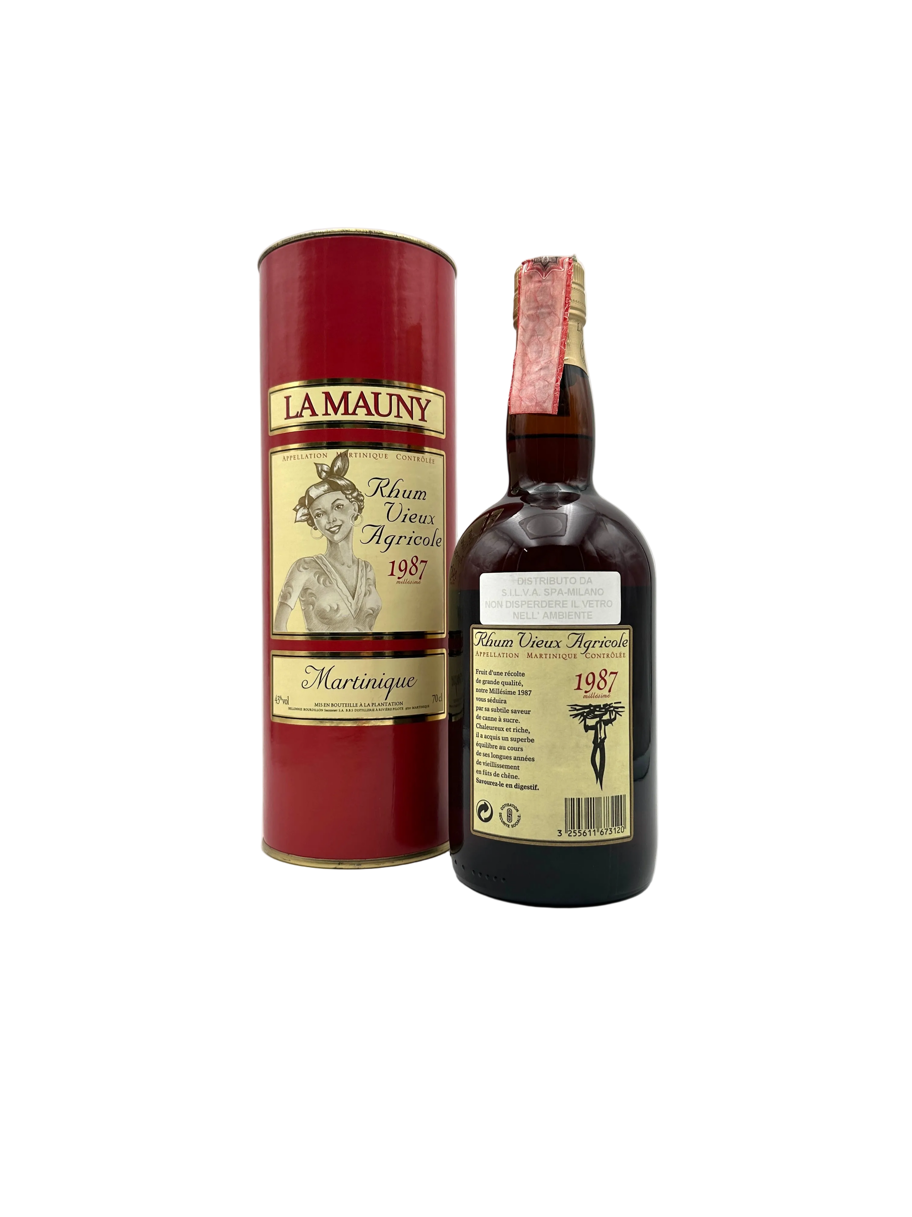 1987 - La Mauny - Rhum Vieux Agricole