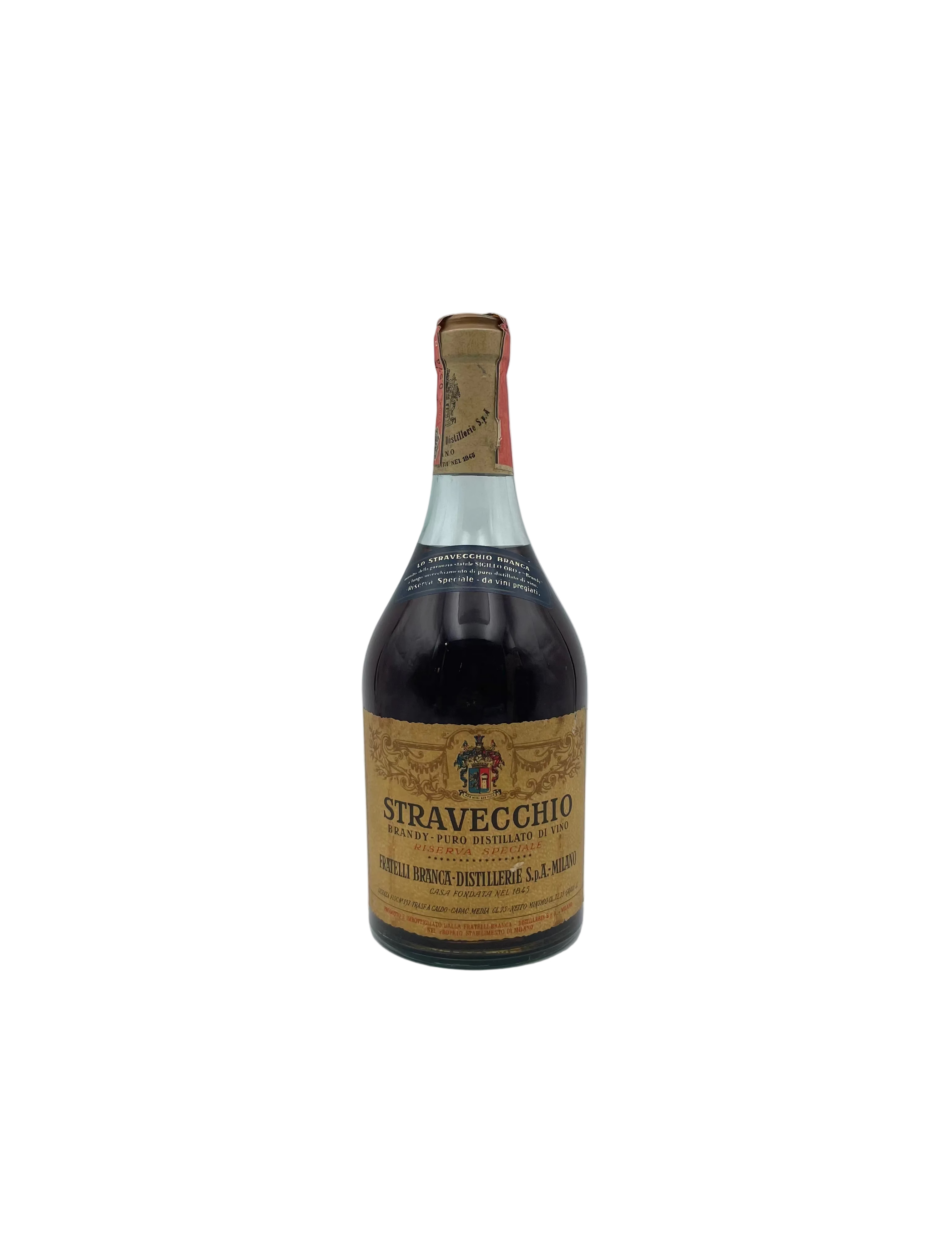 1968 - Fratelli Branca - Brandy Stravecchio Riserva Speciale