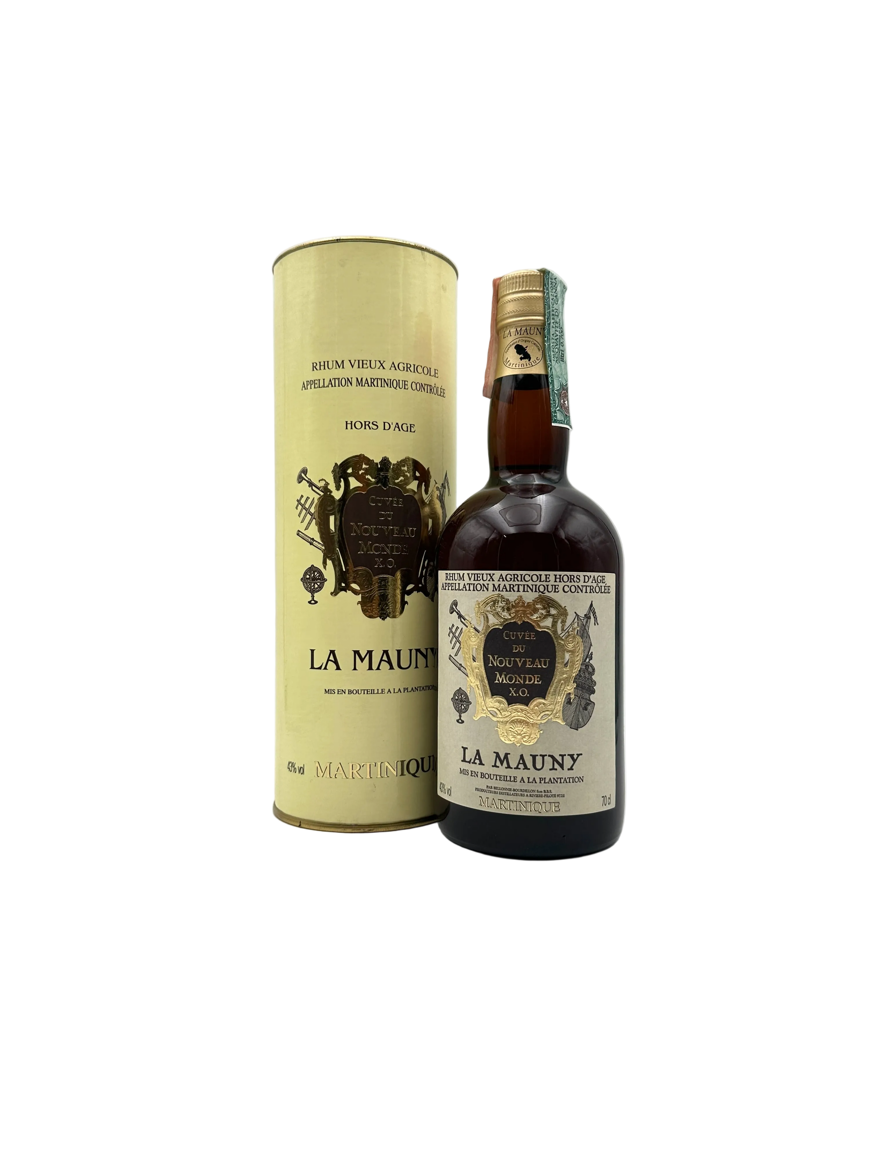 La Mauny - Rhum Vieux Agricole Hors d'Age Cuvée du Nouveau Monde X.O.