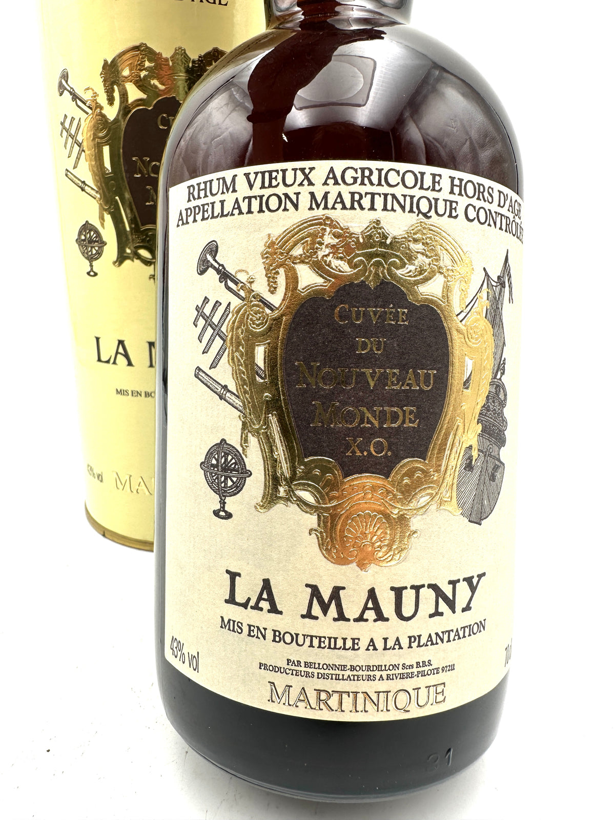 La Mauny - Old Agricultural Rum Hors d'Age Cuvée du Nouveau Monde X.O.