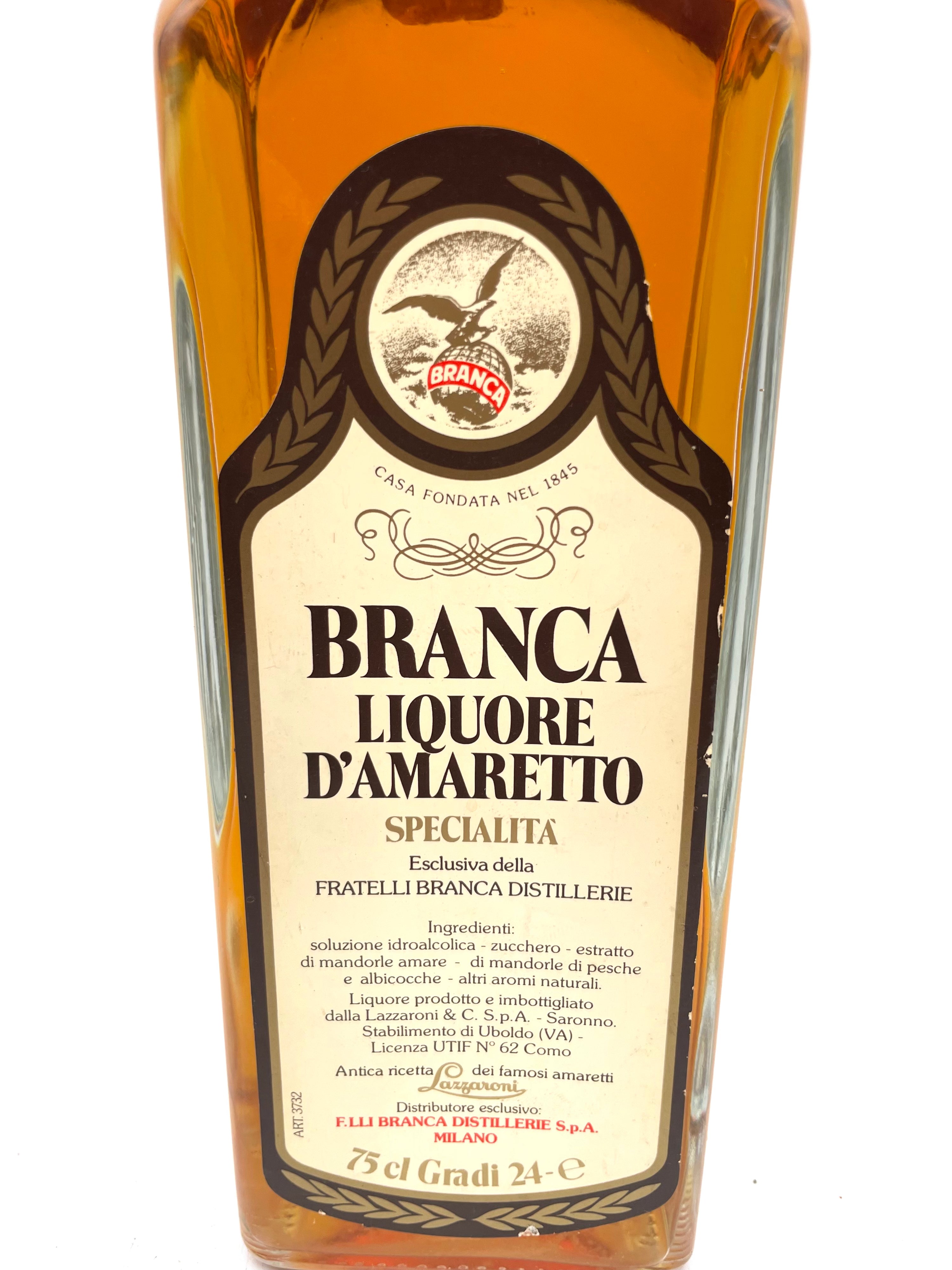 Fratelli Branca - Amaretto Liqueur - 1980s