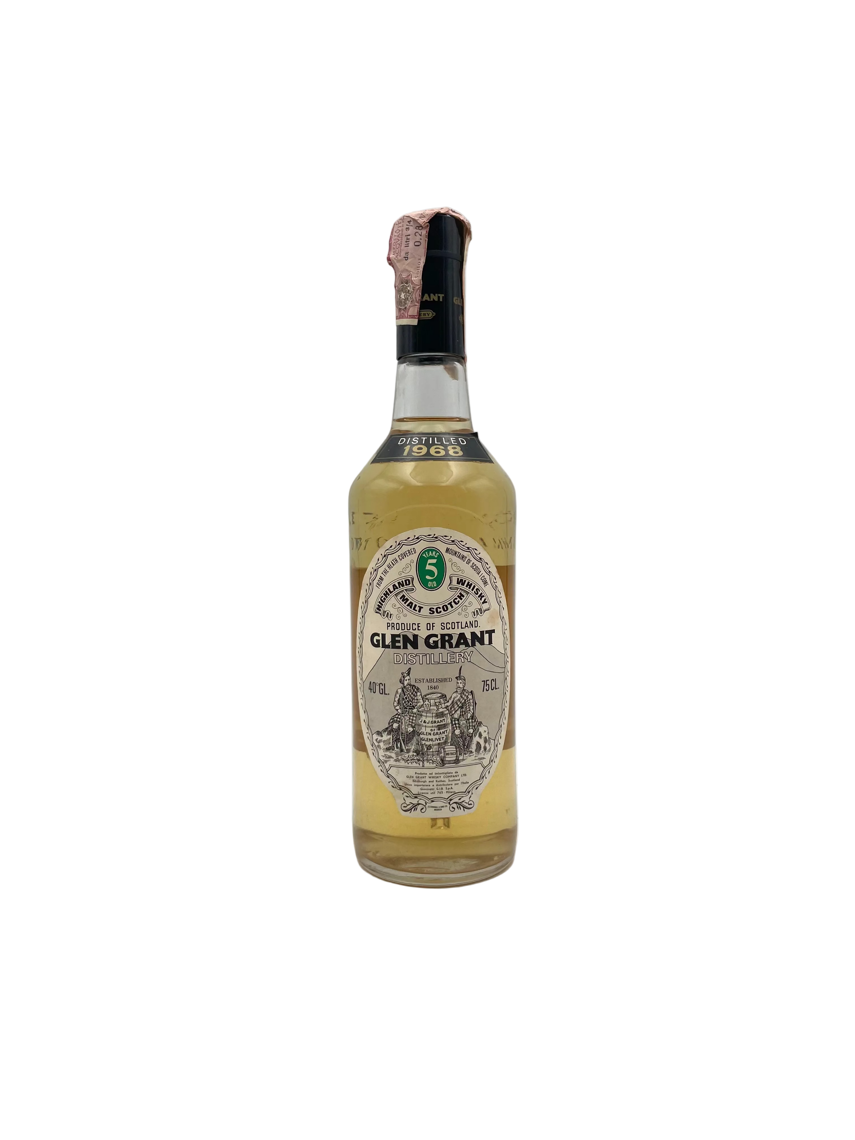 1968 - Glen Grant - 5 Years Old Pure Malt Scotch Whisky