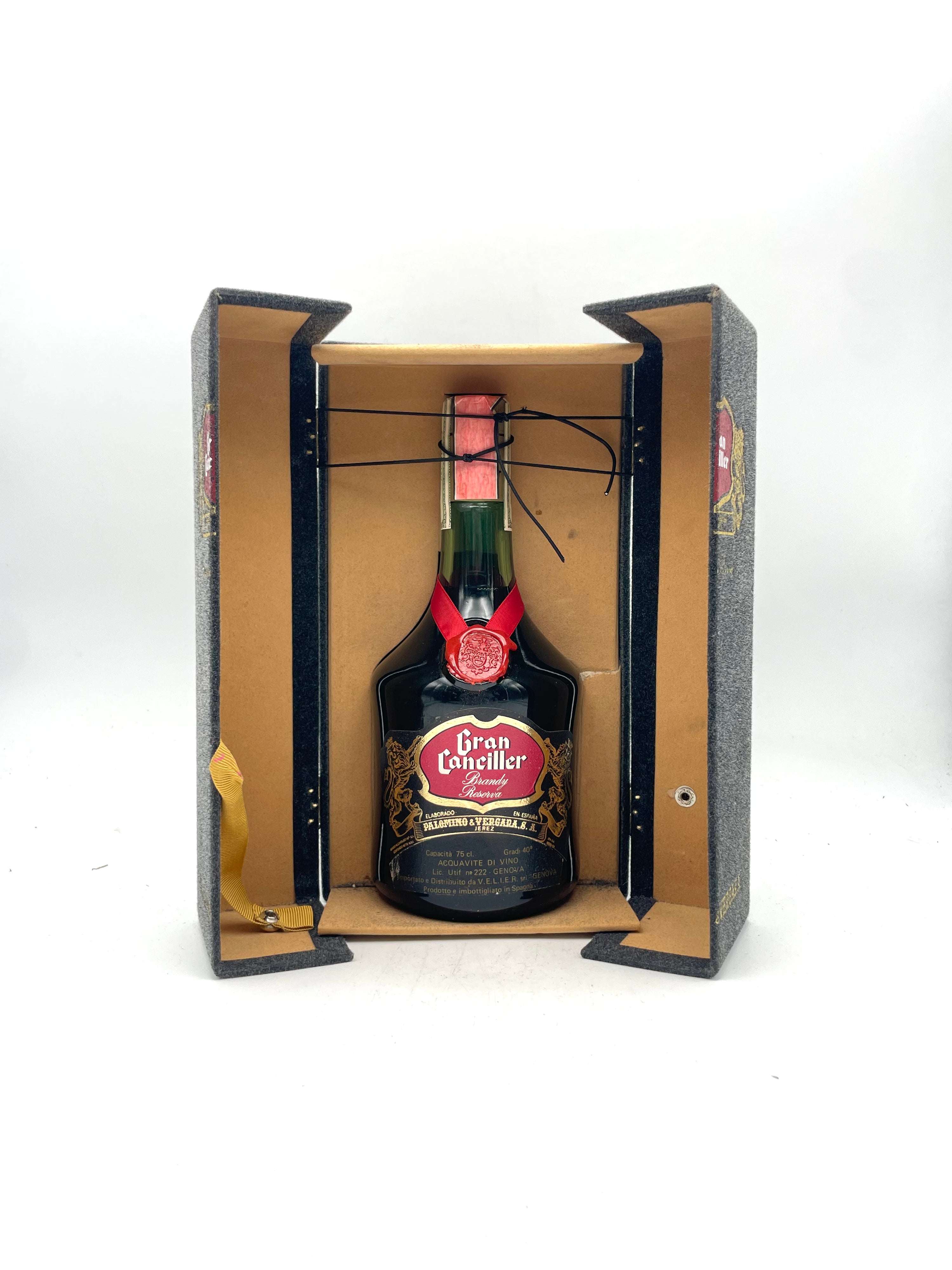 Palomino & Vergara - Gran Canciller Brandy Riserva - 1980s