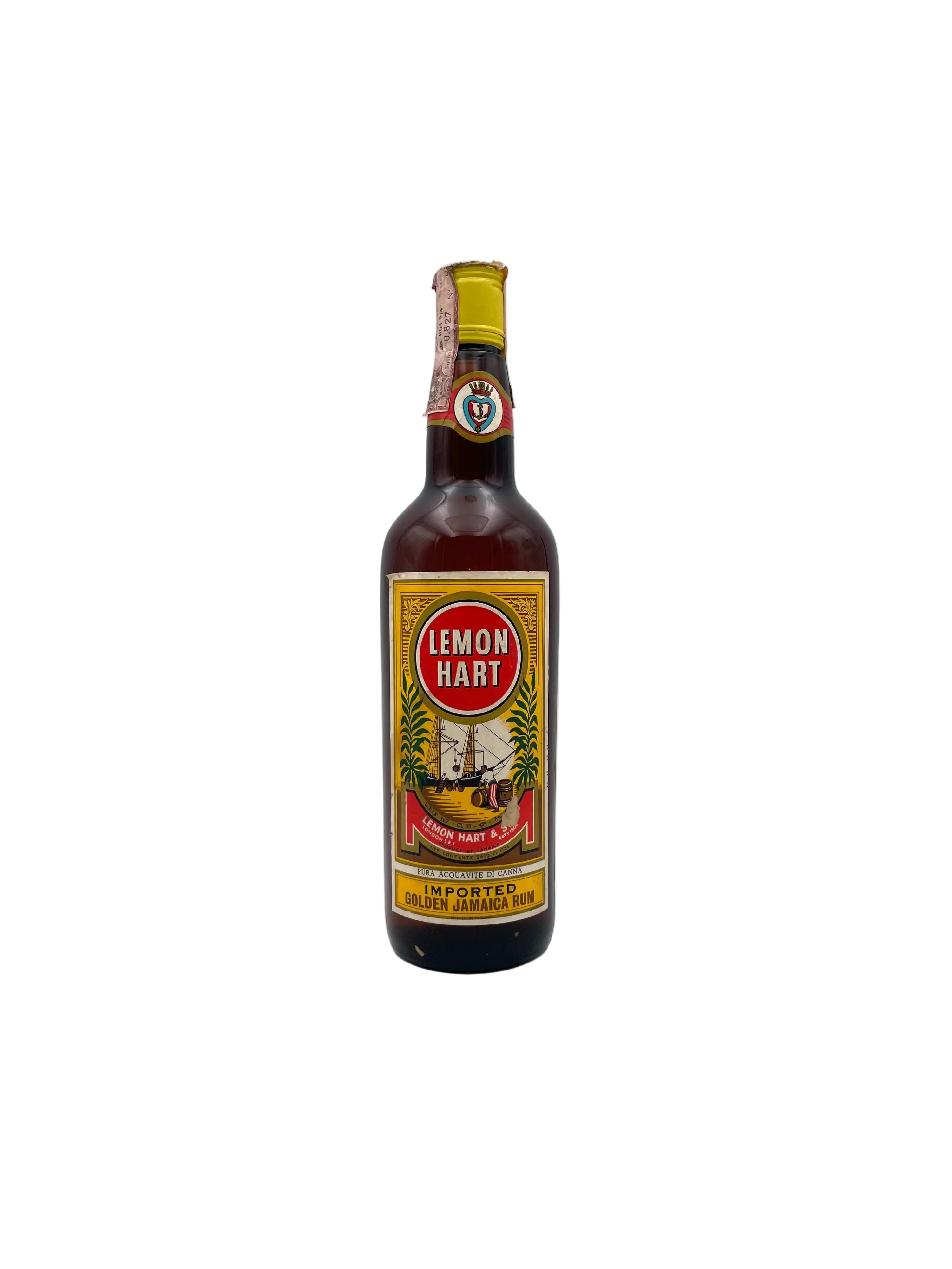 Lemon Hart - Golden Jamaican Rum - Anni '70s