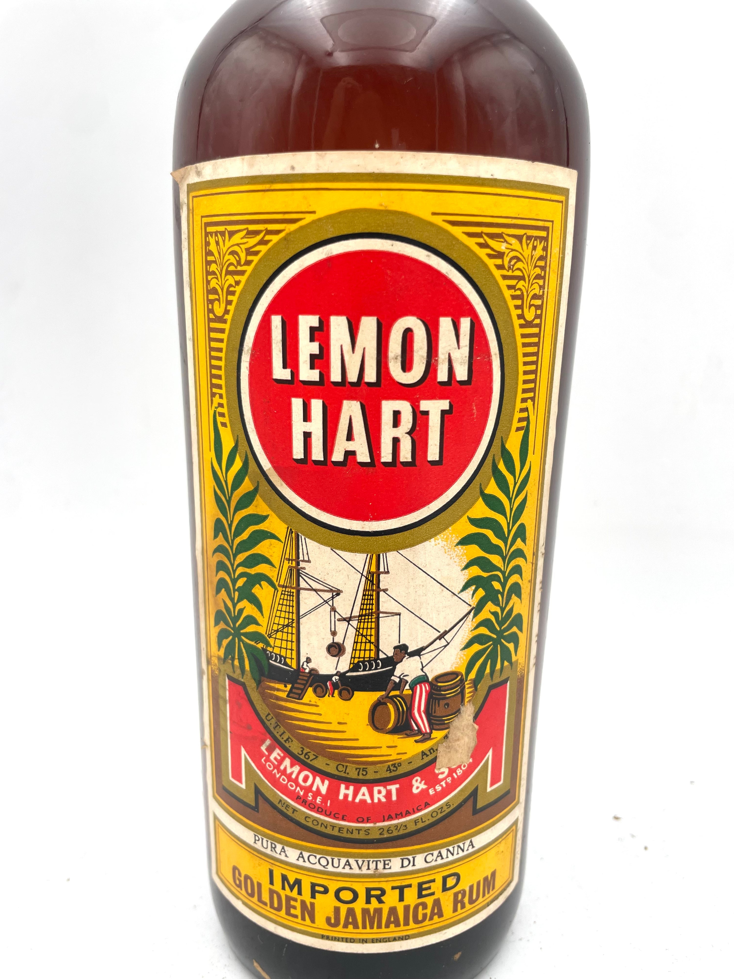 Lemon Hart - Golden Jamaican Rum - 1970s