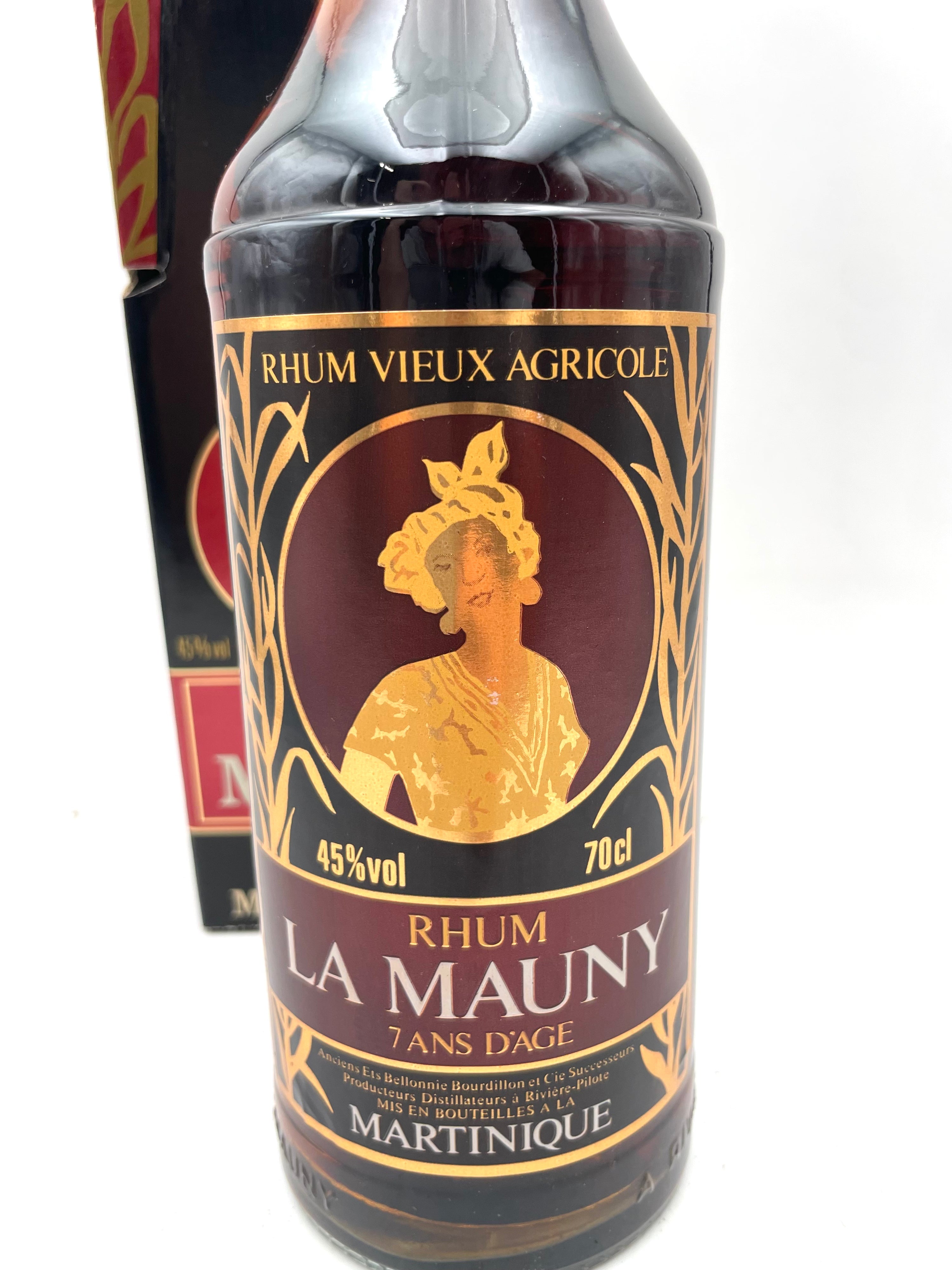La Mauny - Old Agricultural Rum 7 Years Old - 1990s