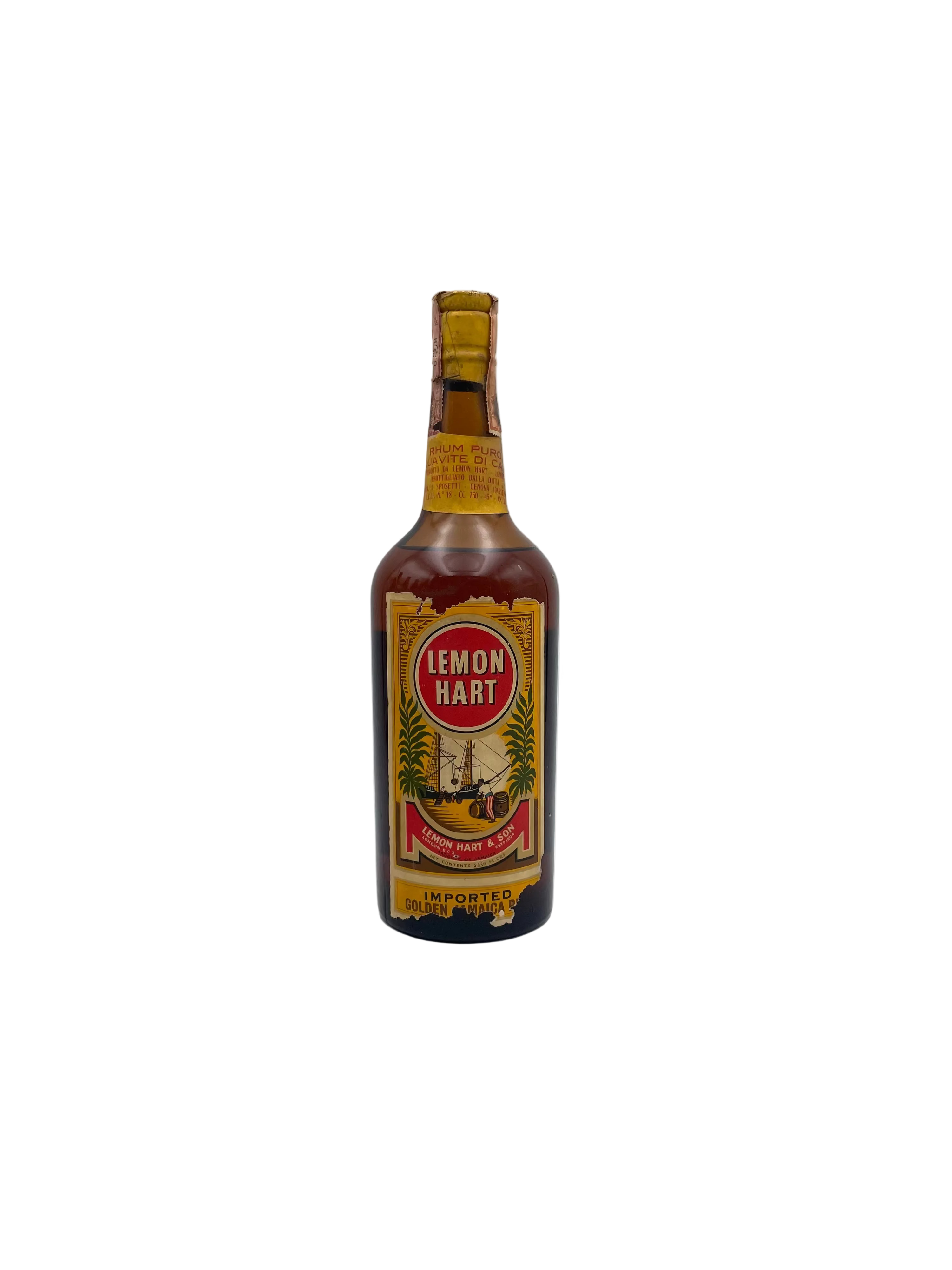 Lemon Hart - Golden Jamaican Rum - Anni '60s