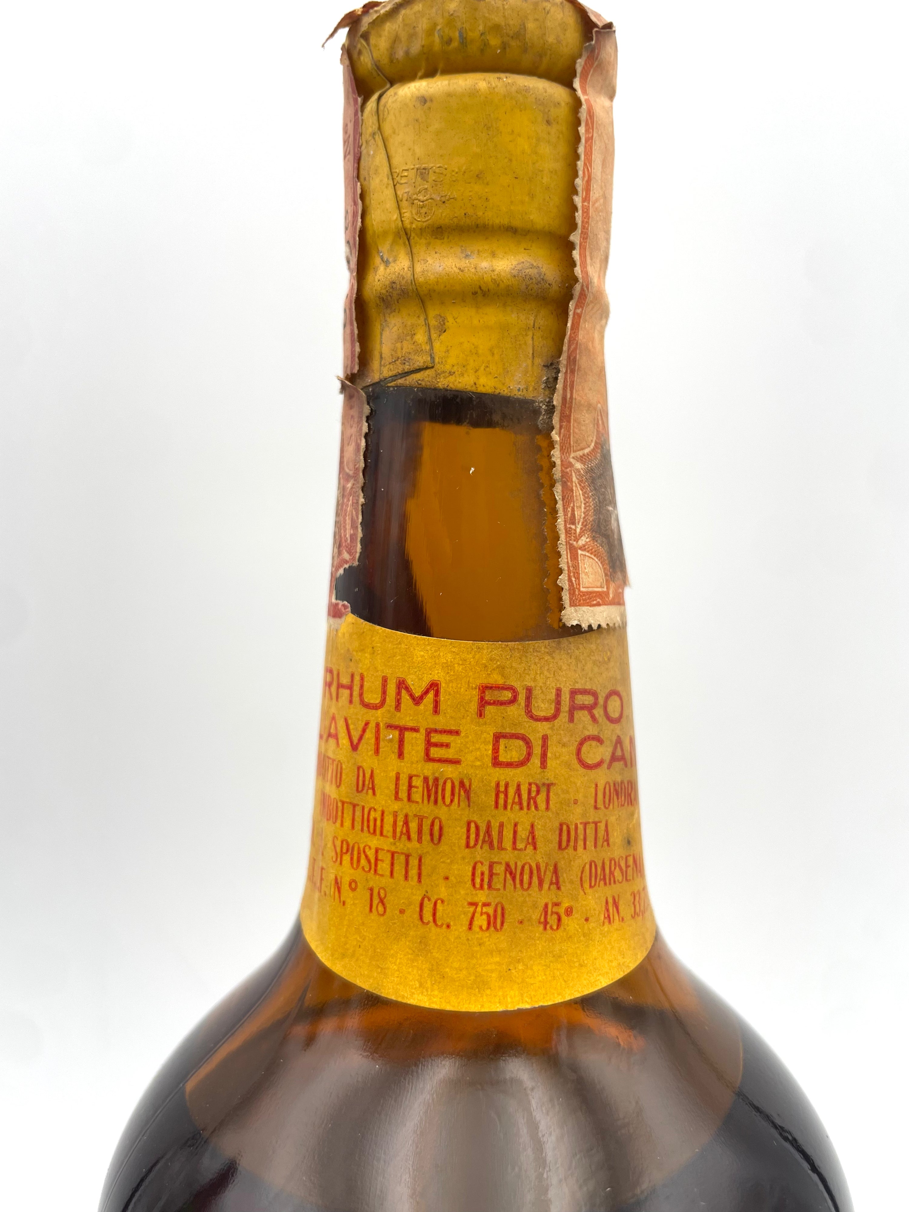 Lemon Hart - Golden Jamaican Rum - 1960s