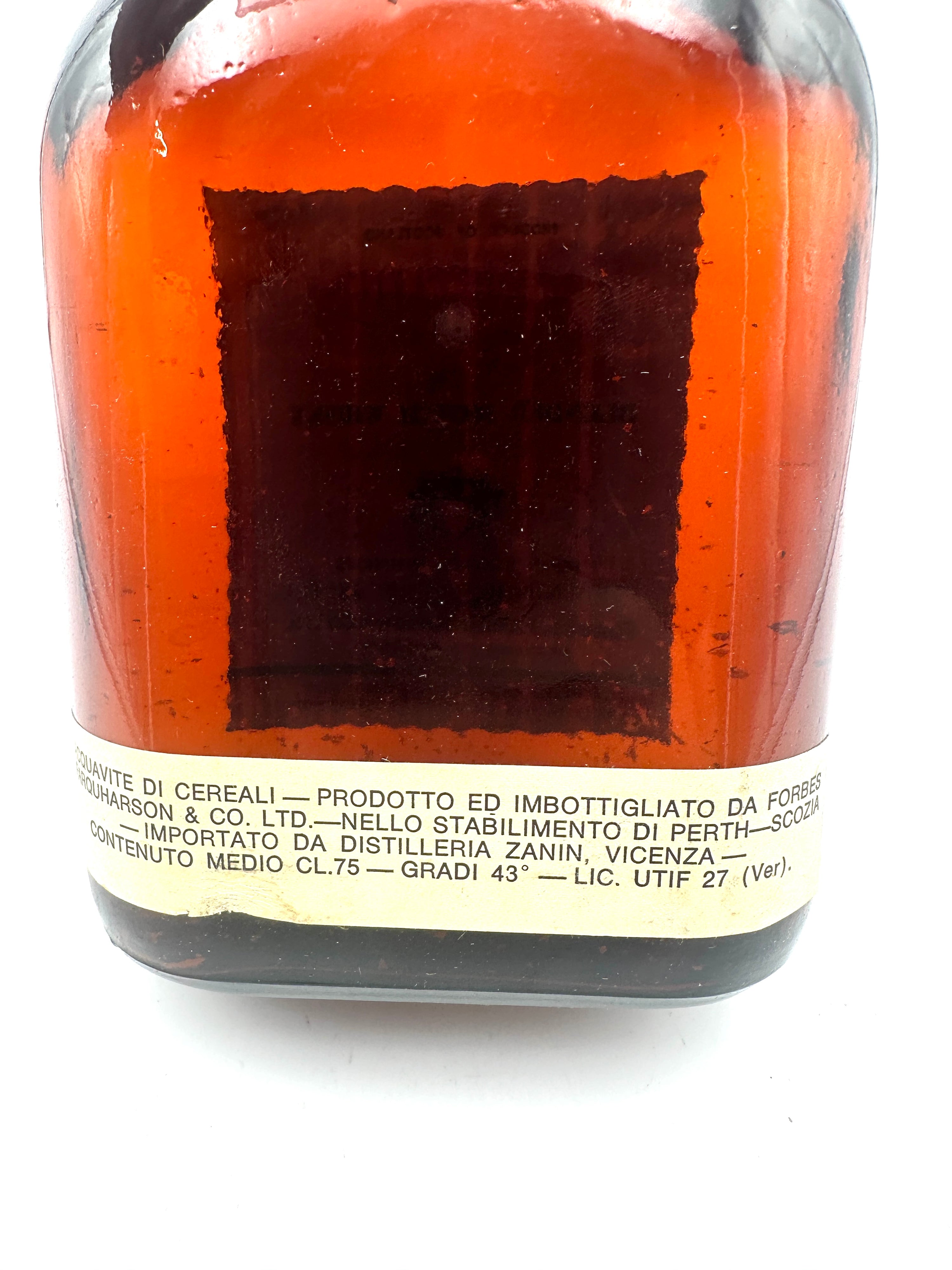 Reliance - 12 Years Old Blended Scotch Whisky - Forbes, Farquharson & Co - 1960s
