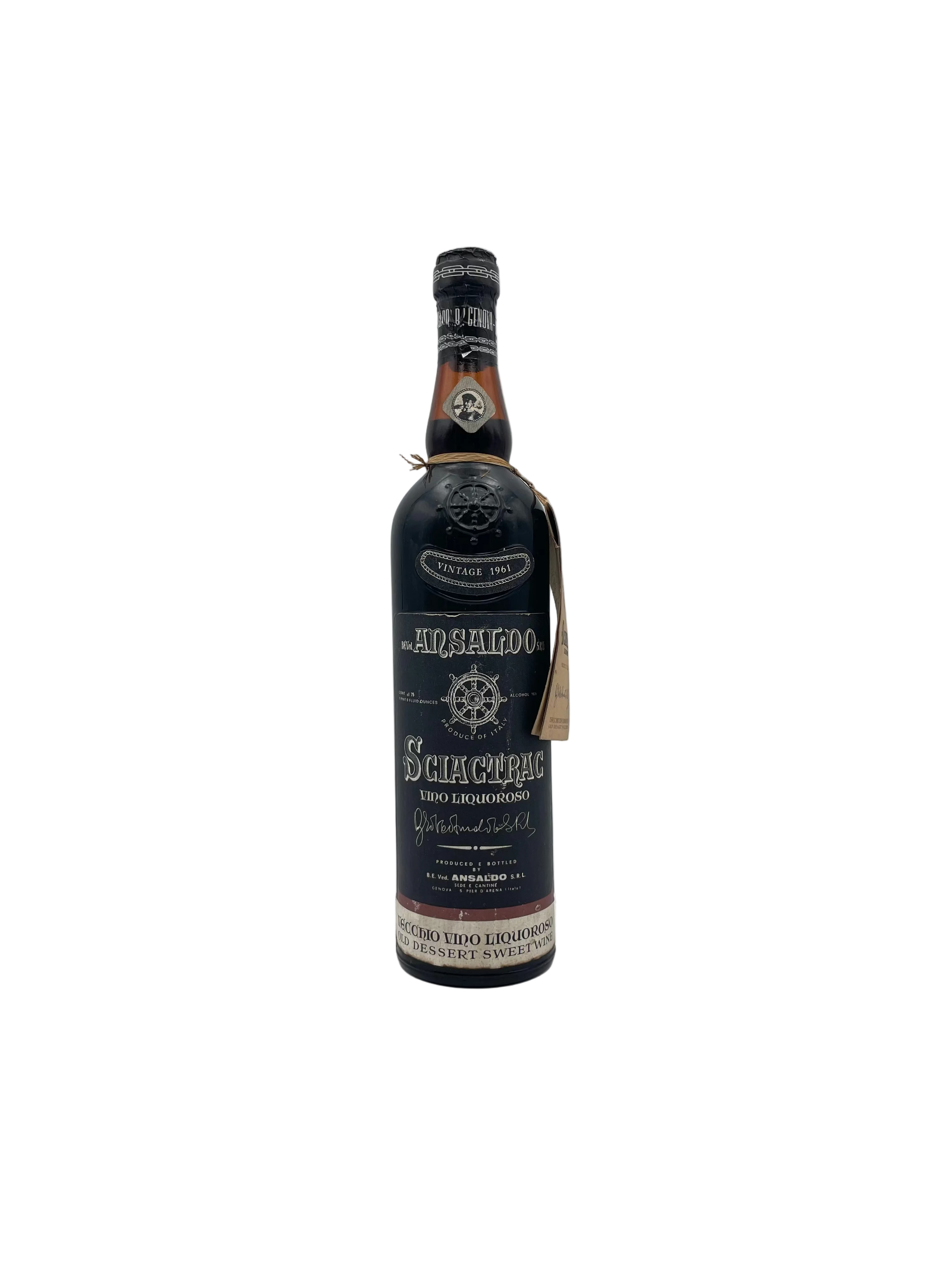 1961 - Ansaldo - Sciactrac Vino Liquoroso