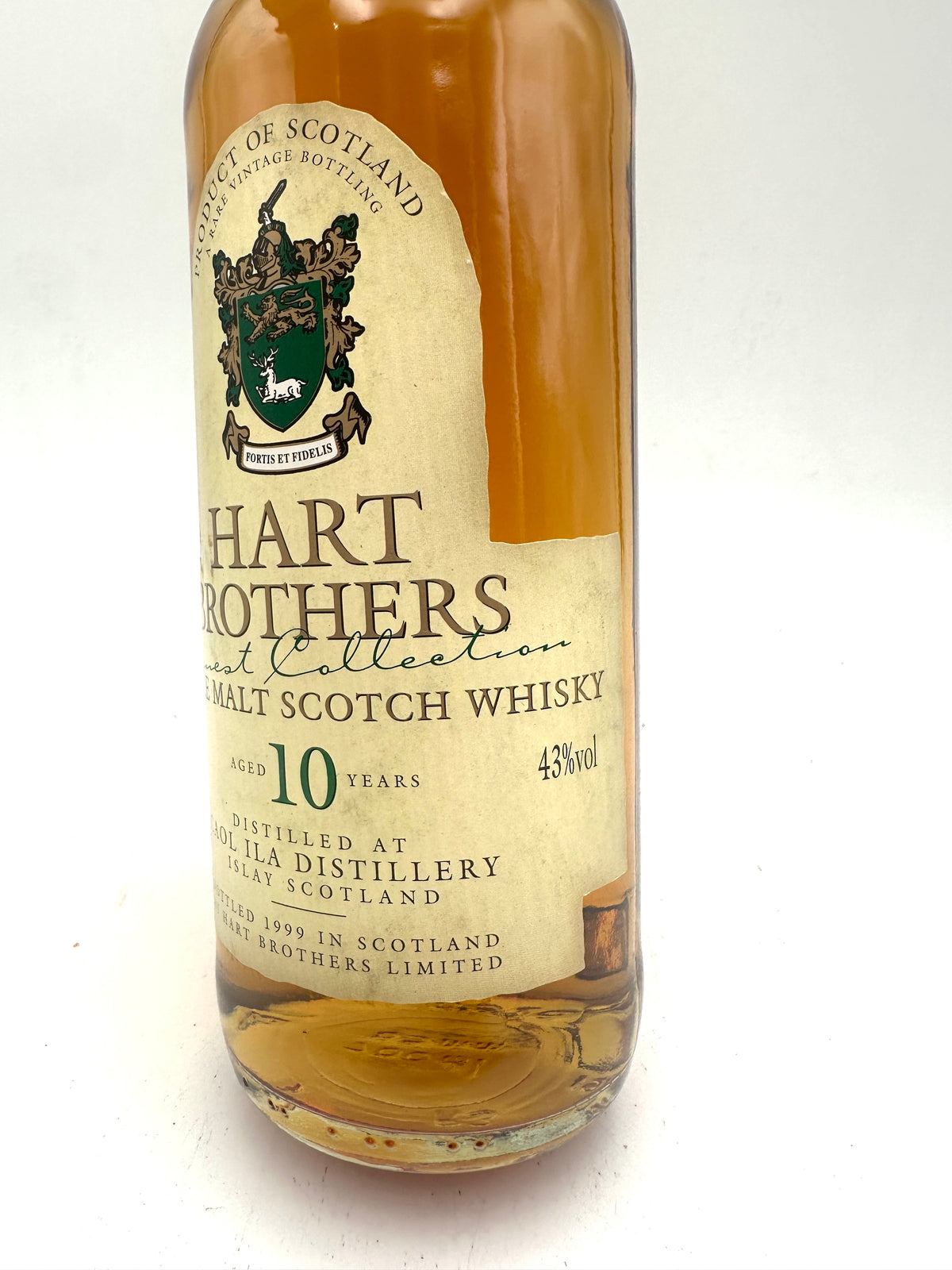 Caol Ila - 10 Years Old "Finest Collection" Single Malt Scotch Whisky - Hart Brothers - Bottled 1999