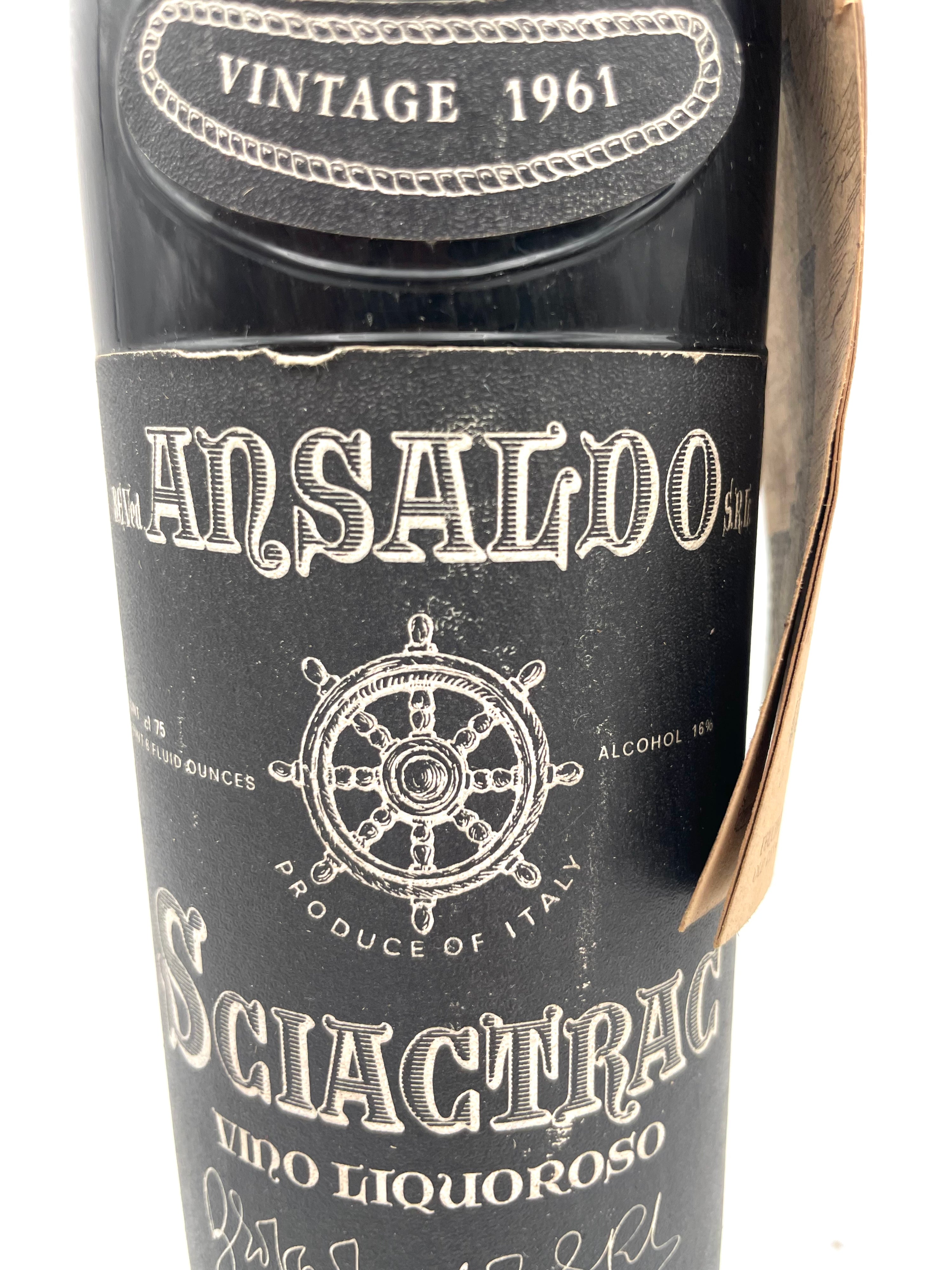 1961 - Ansaldo - Sciactrac Fortified Wine