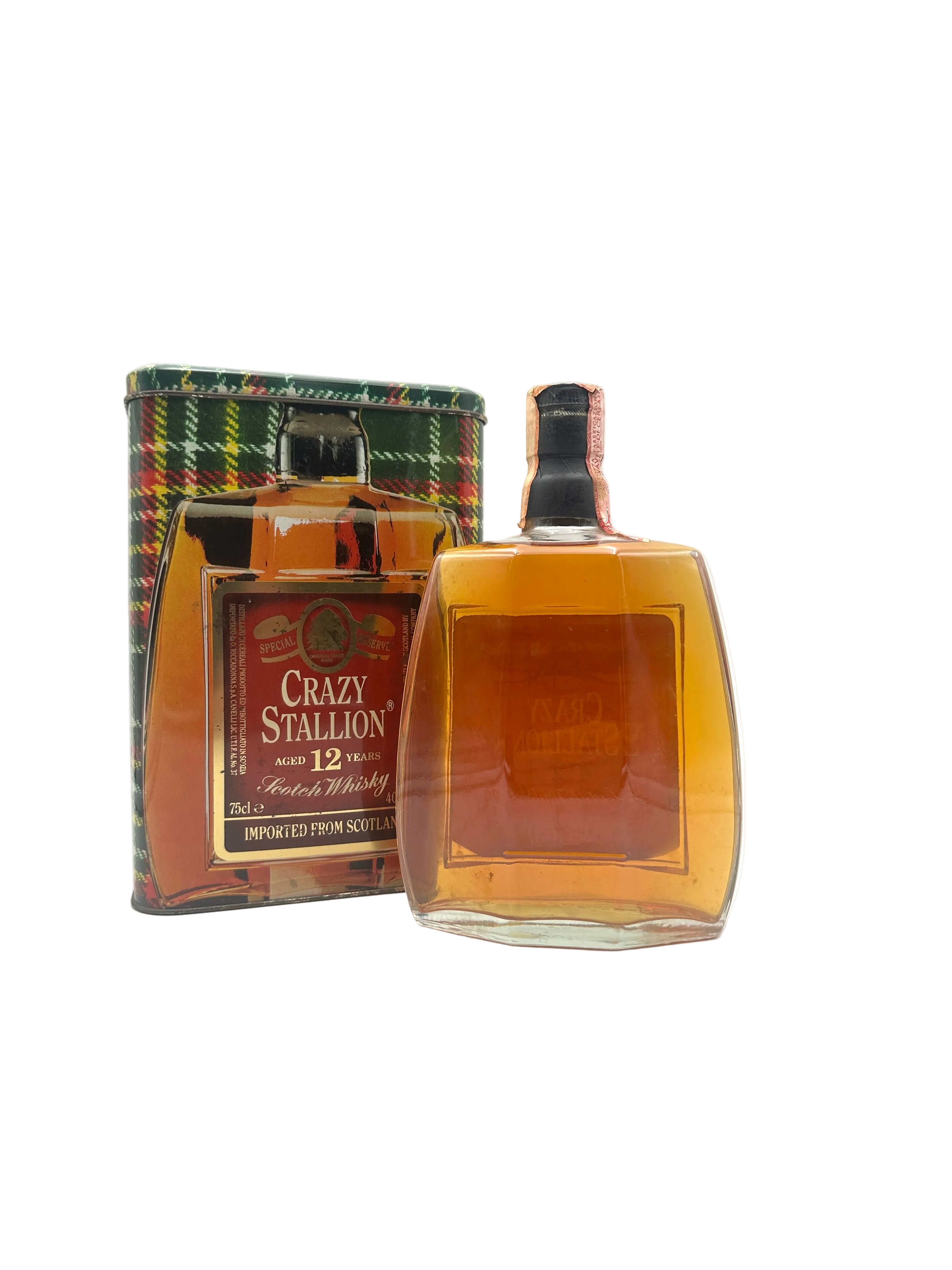 Crazy Stallion - 12 Years Old Special Reserve Scotch Whisky - 1980s