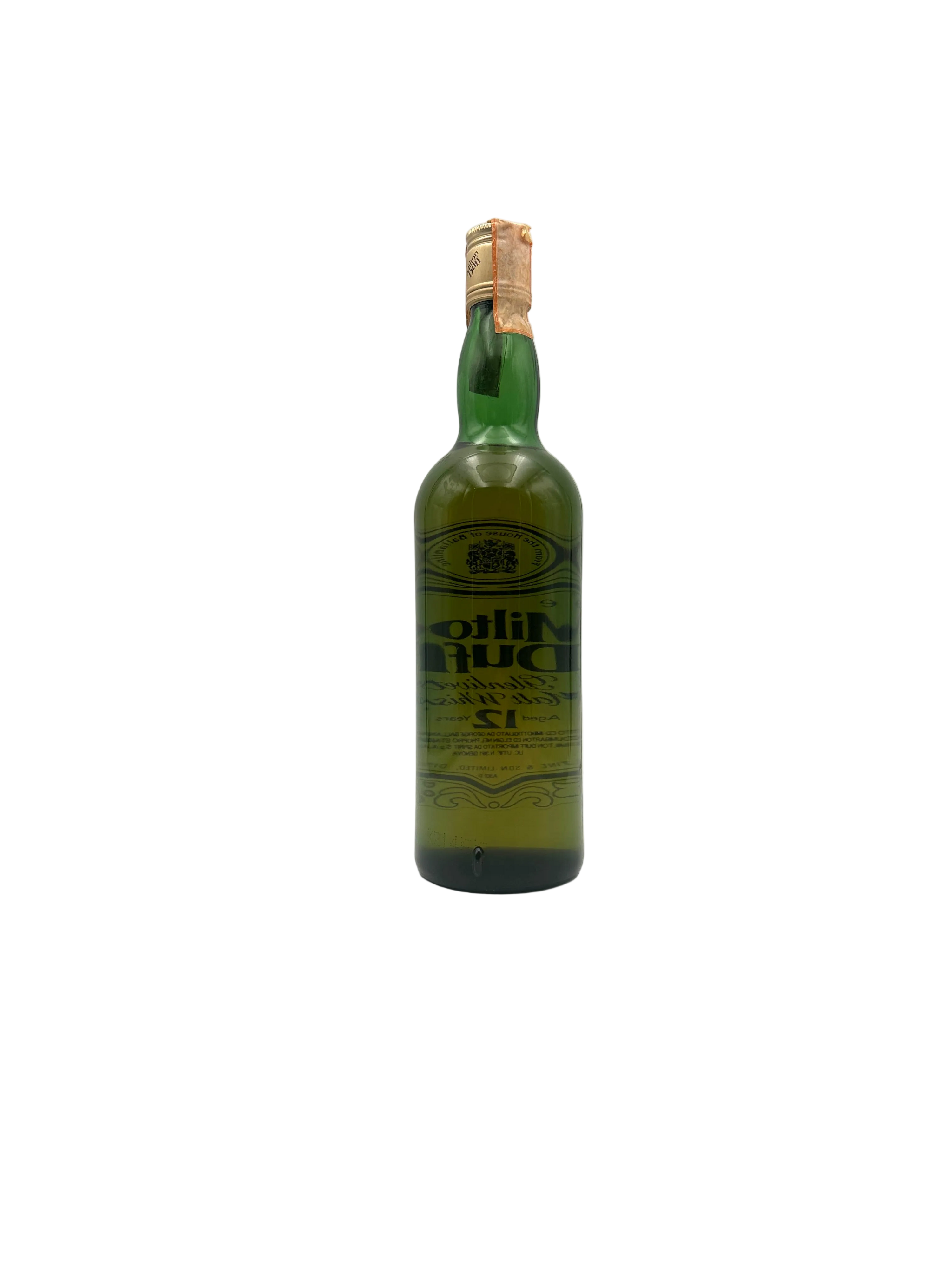 Milton Duff - 12 Years Old Glenlivet Malt Whisky - 1980s