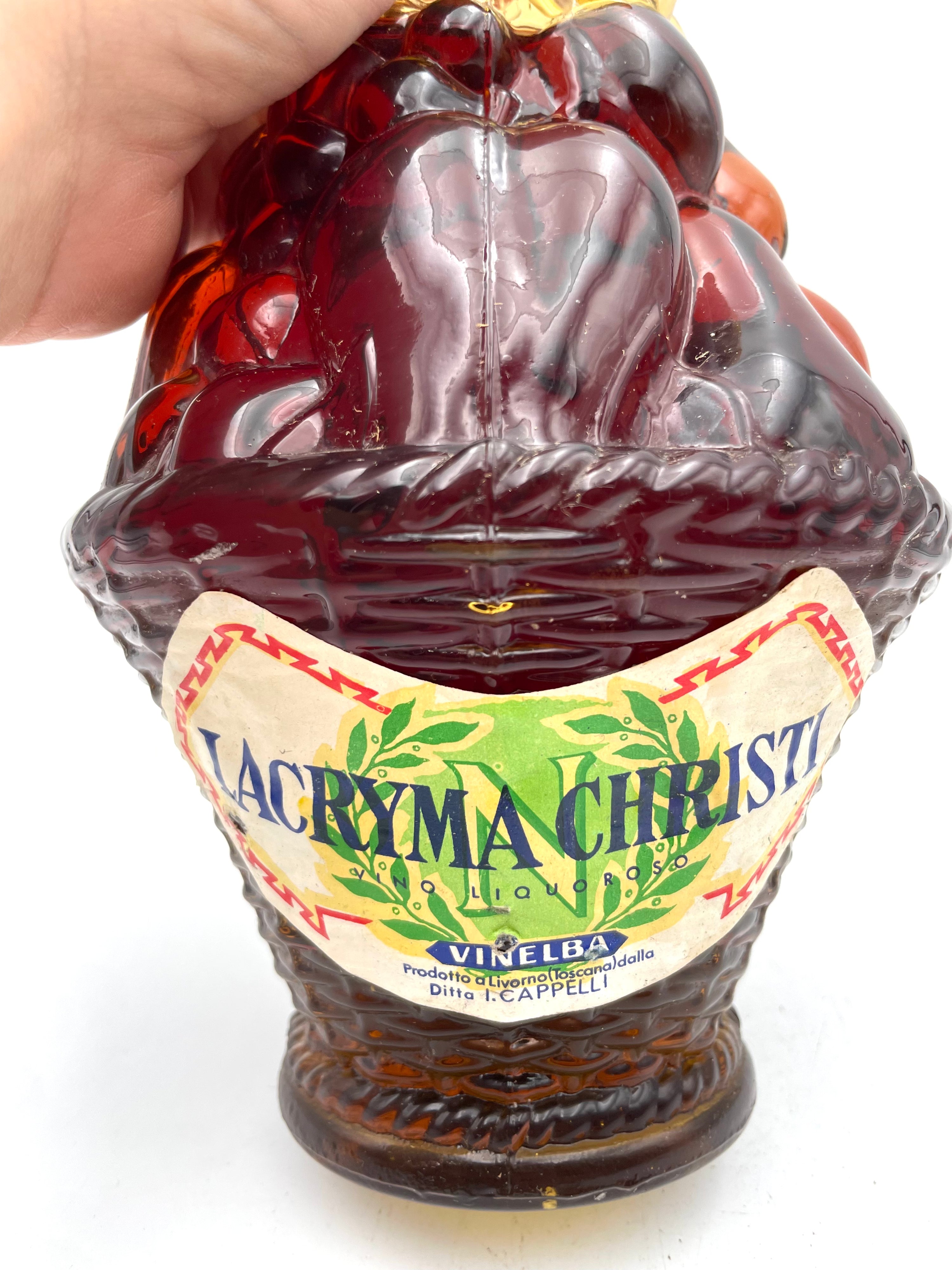 Hats - Vinelba - Lacryma Christi Liqueur Wine - 1970s