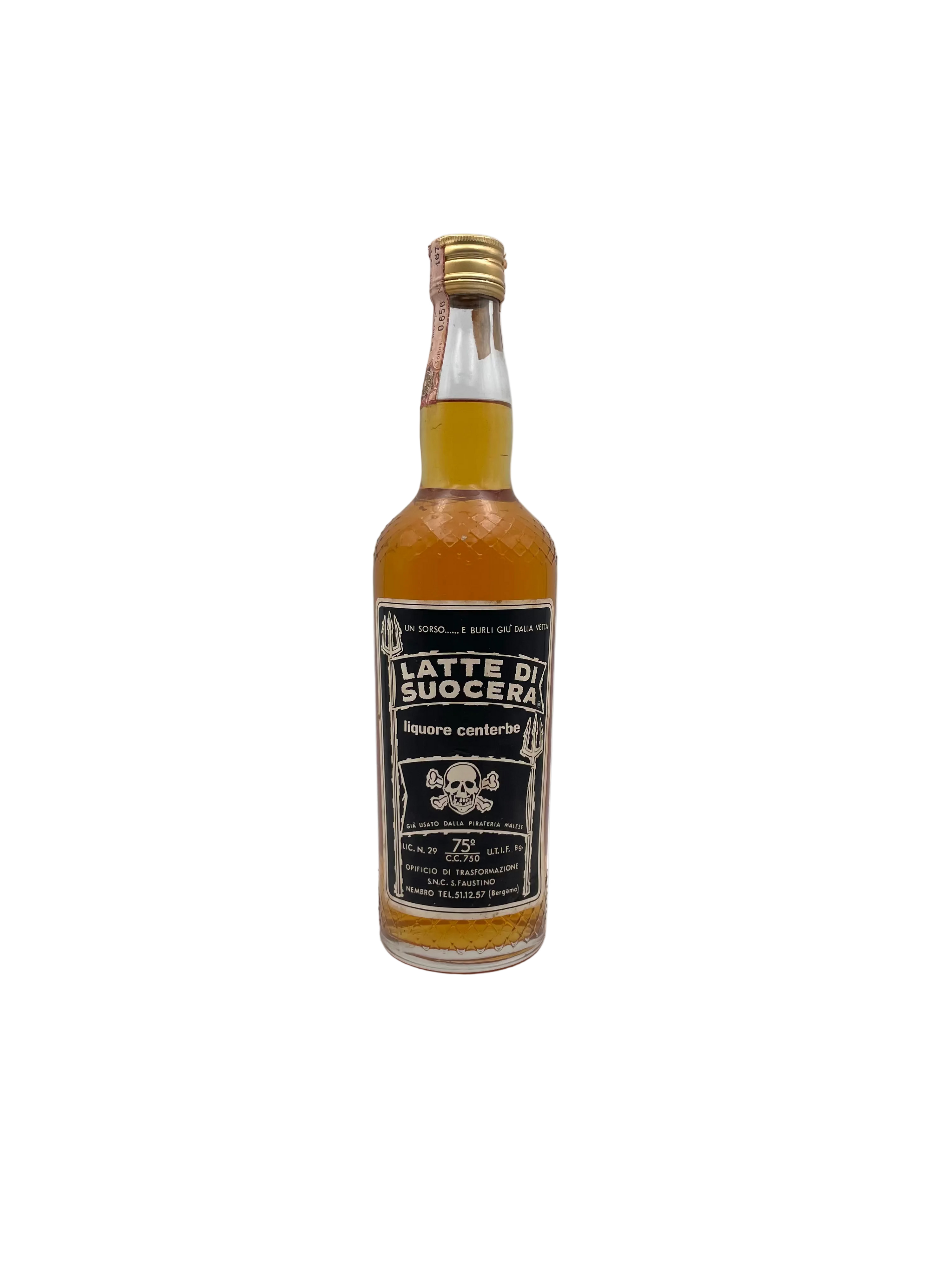 S. Faustino - Latte di Suocera Liquore Centerbe - Anni '70s