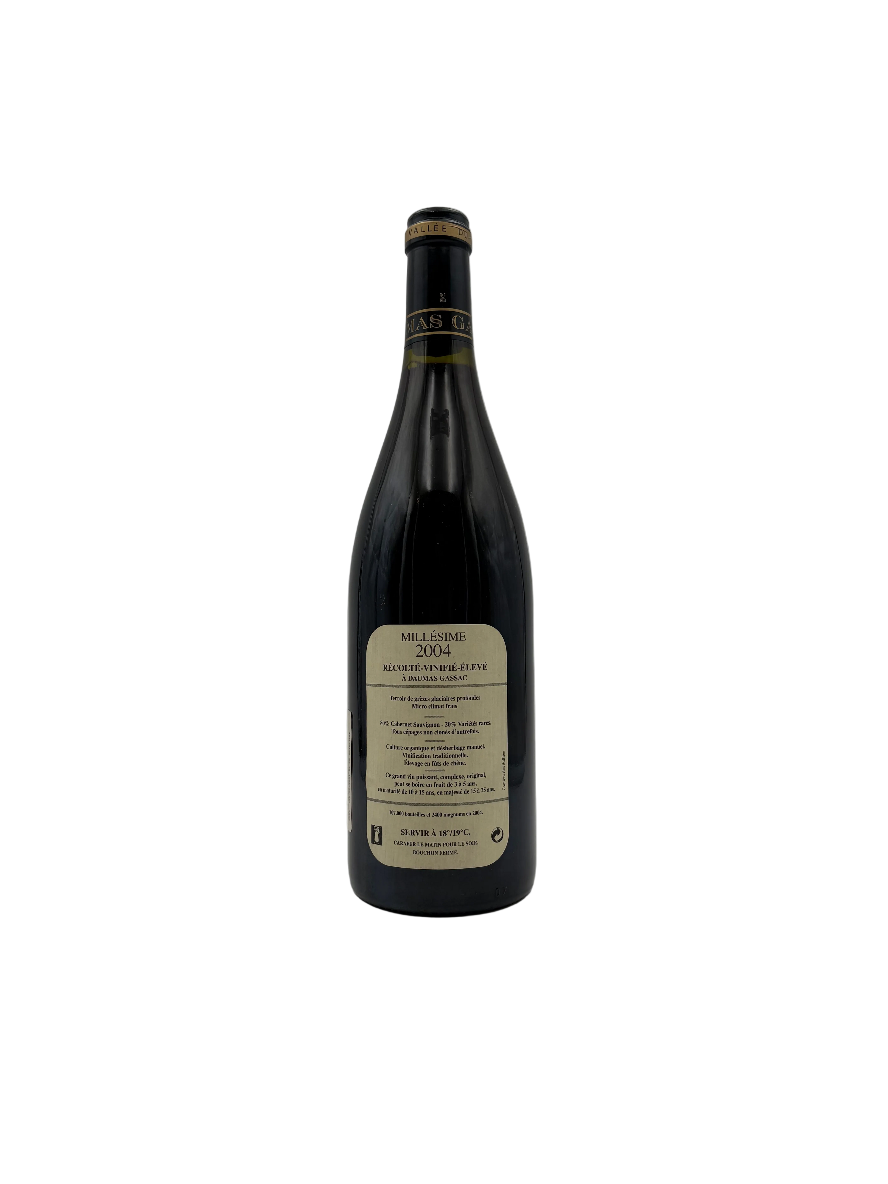 2004 - Mas de Daumas Gassac - Rouge