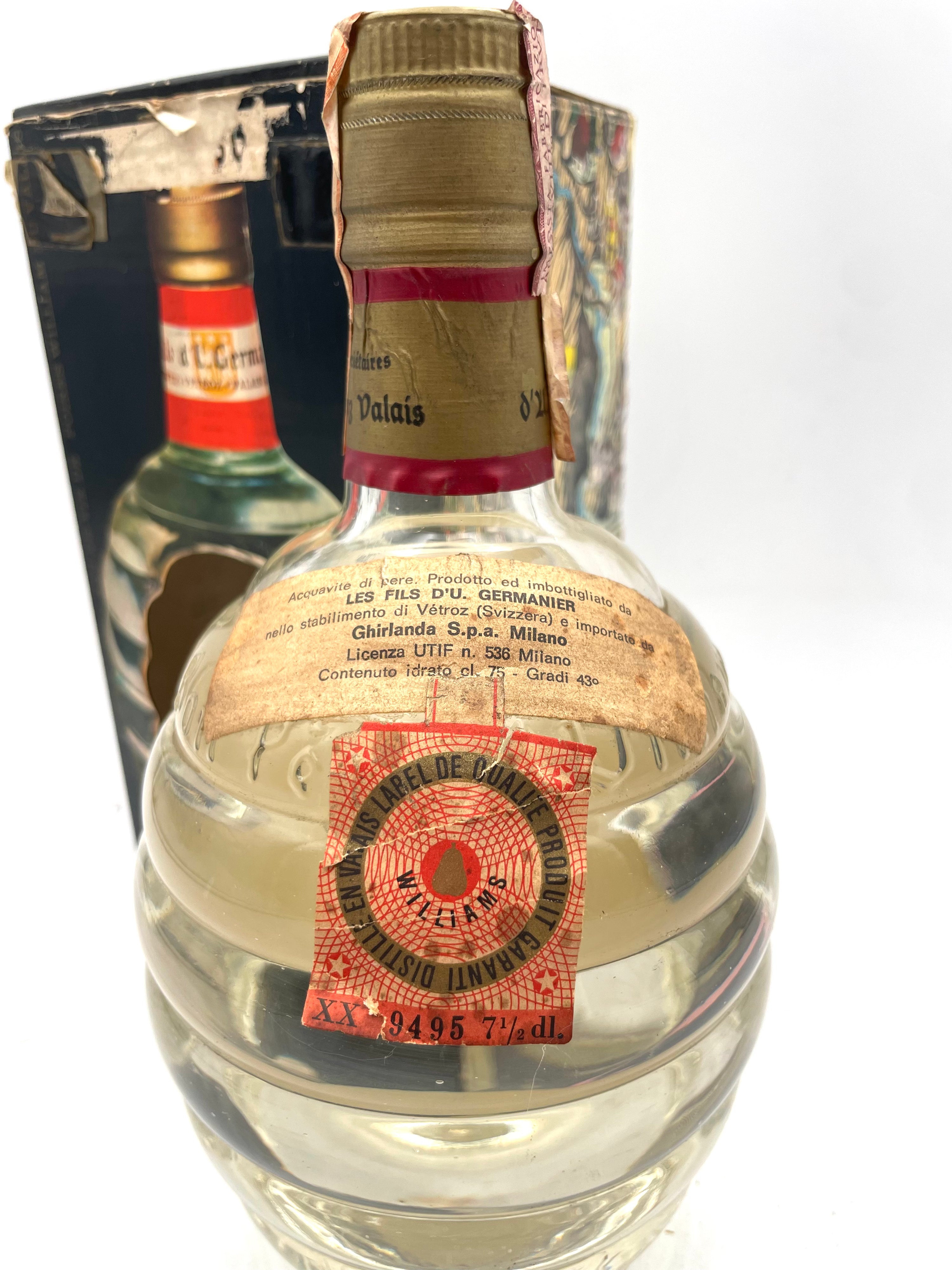 Les Fils D'u Germanier - Le Bon Père William Fine Eau De Vie - 1970s