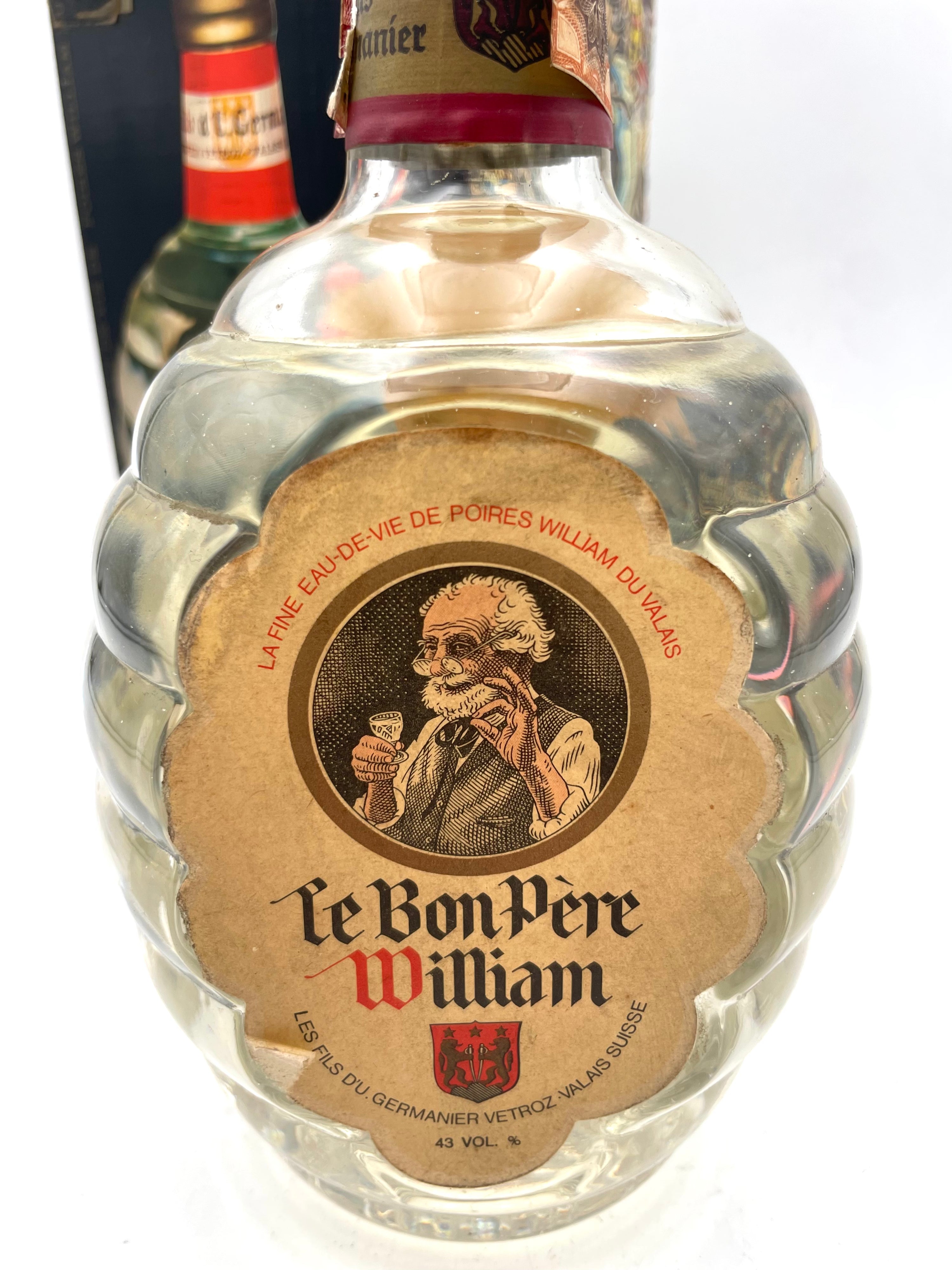 Les Fils D'u Germanier - Le Bon Père William Fine Eau De Vie - 1970s