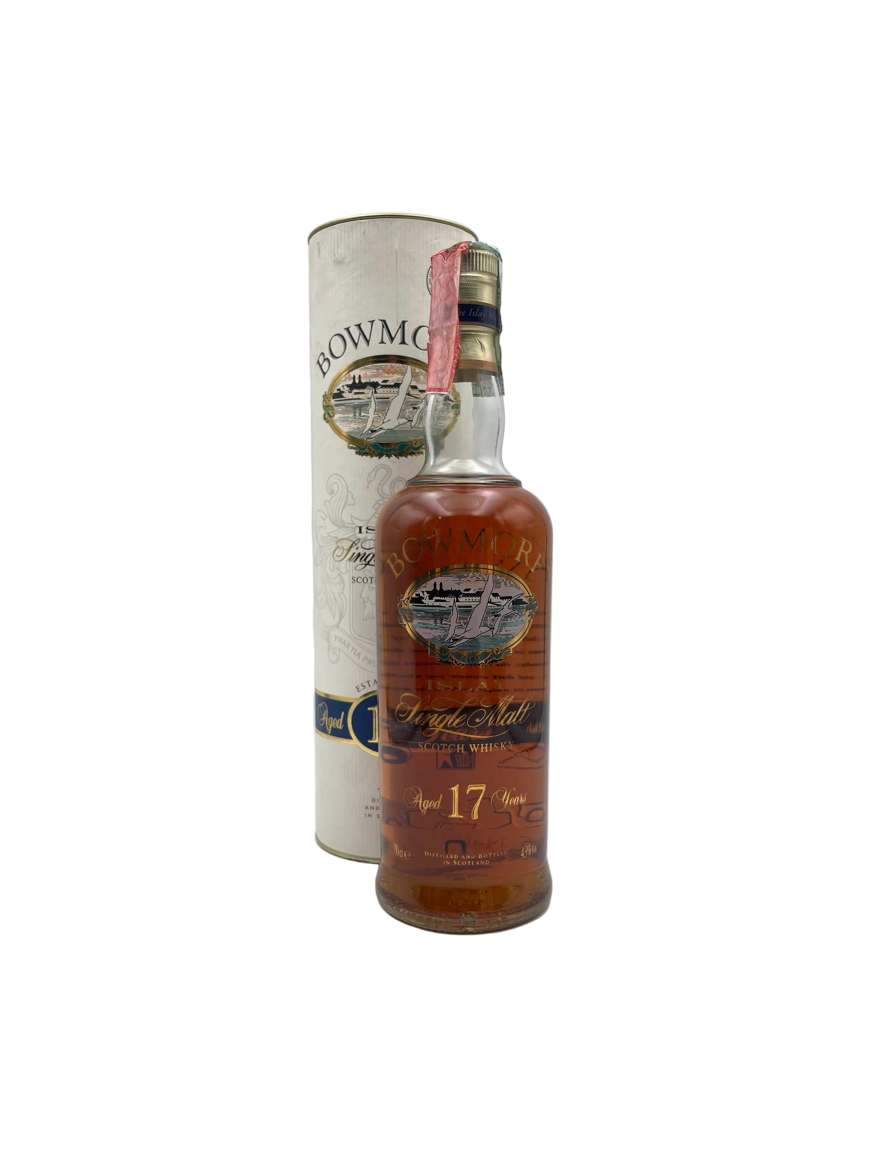 Bowmore - 17 YO Islay Single Malt Scotch Whisky - 1990s