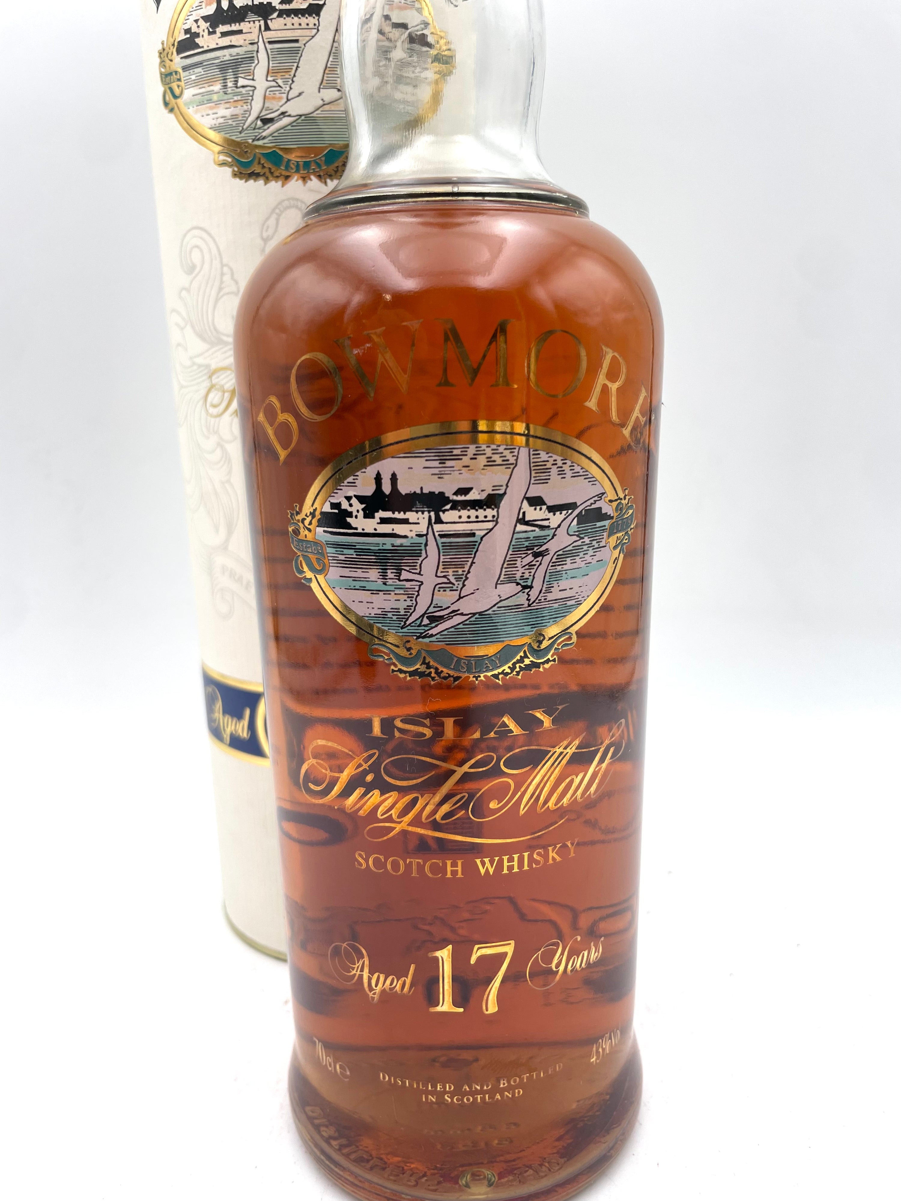 Bowmore - 17 YO Islay Single Malt Scotch Whisky - 1990s