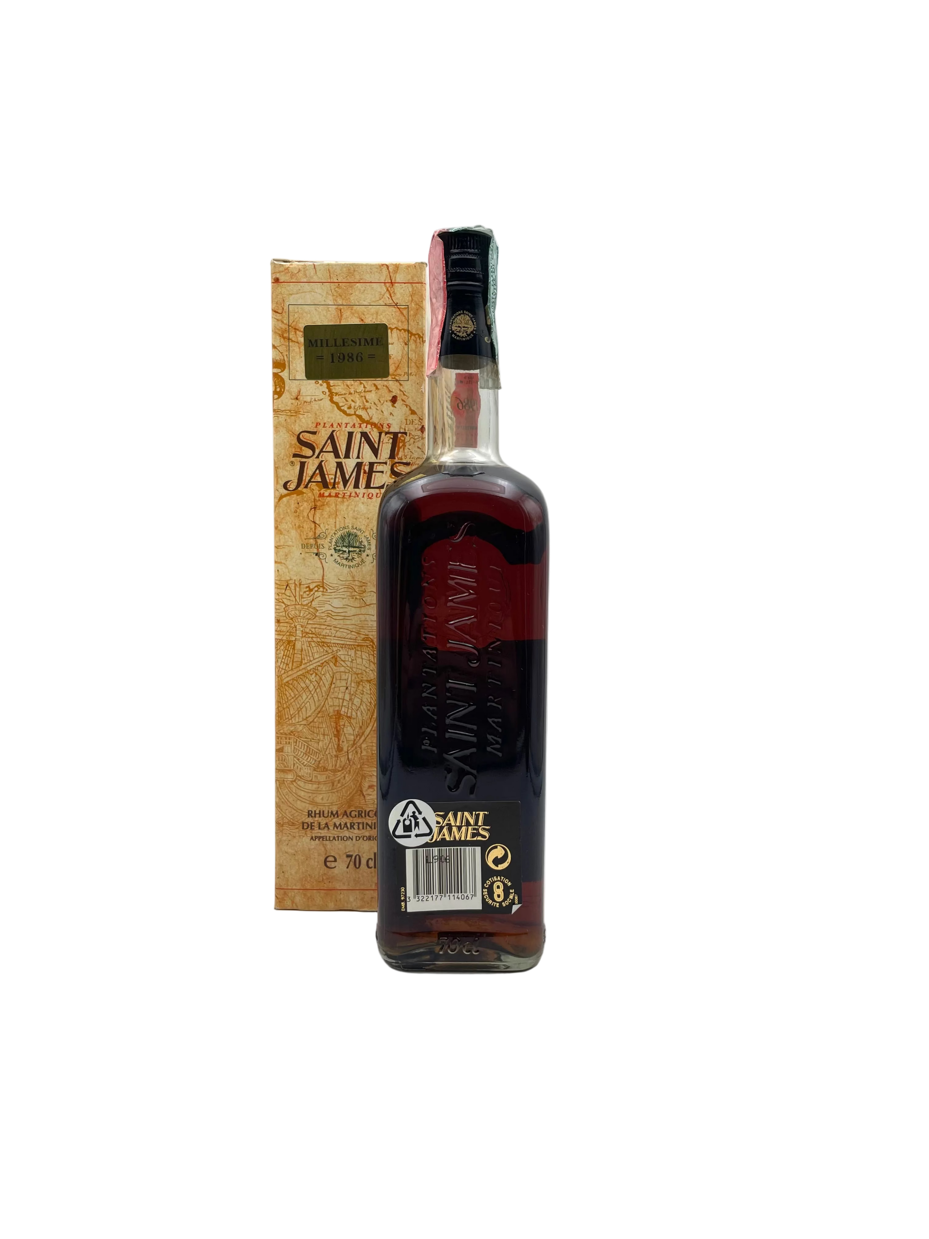 1986 - Saint James - Rhum Vieux Agricole