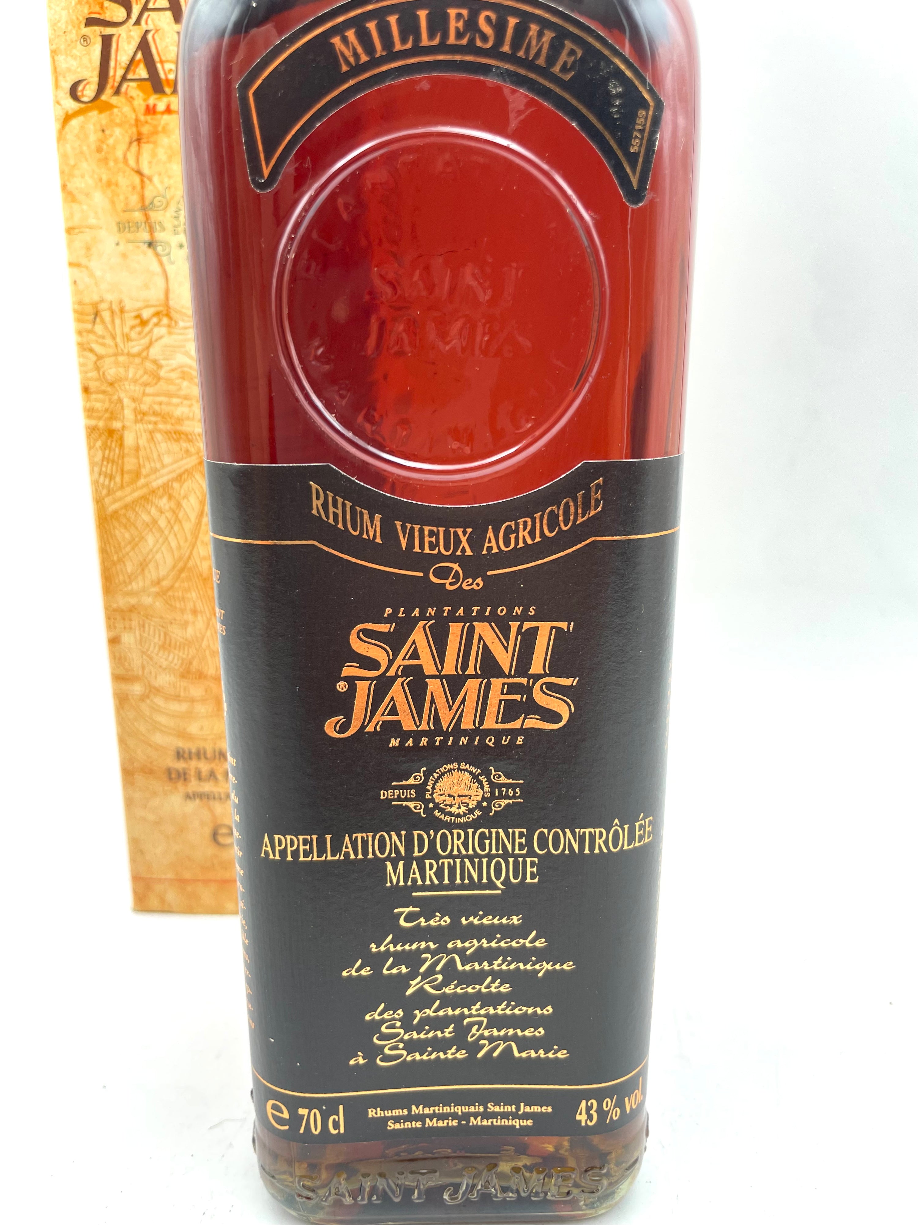 1986 - Saint James - Aged Agricultural Rum