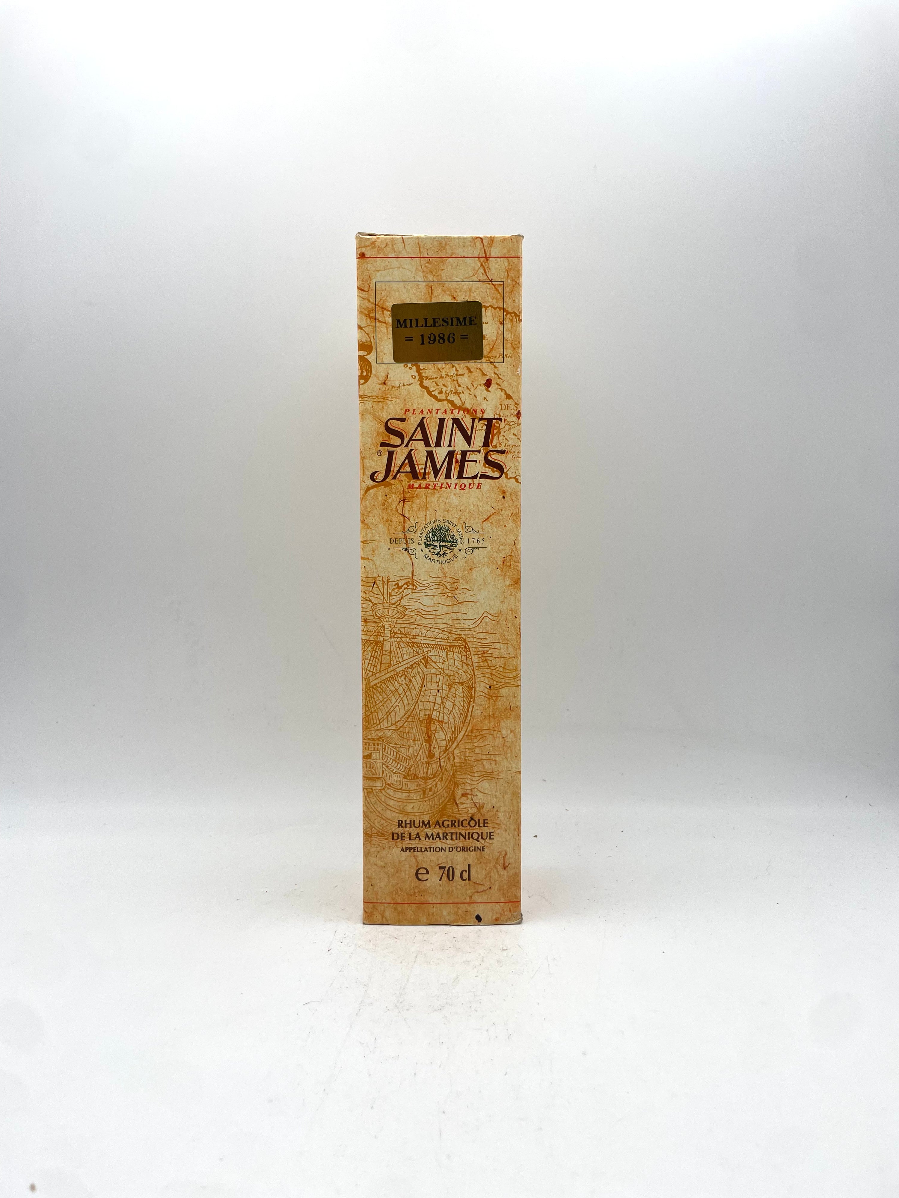1986 - Saint James - Aged Agricultural Rum