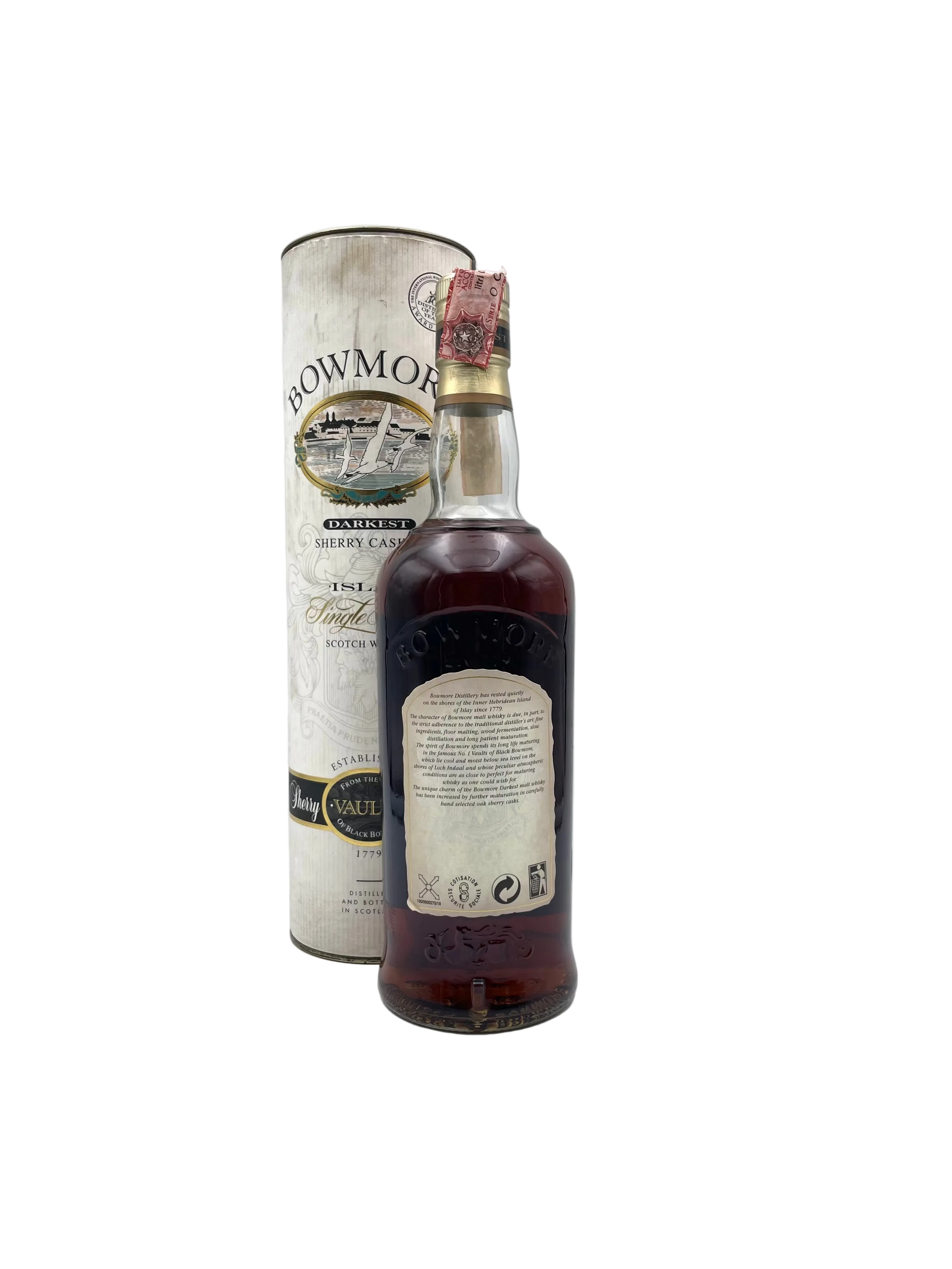 Bowmore - Darkest Islay Single Malt Scotch Whisky - Sherry Casked - Anni ‘80s