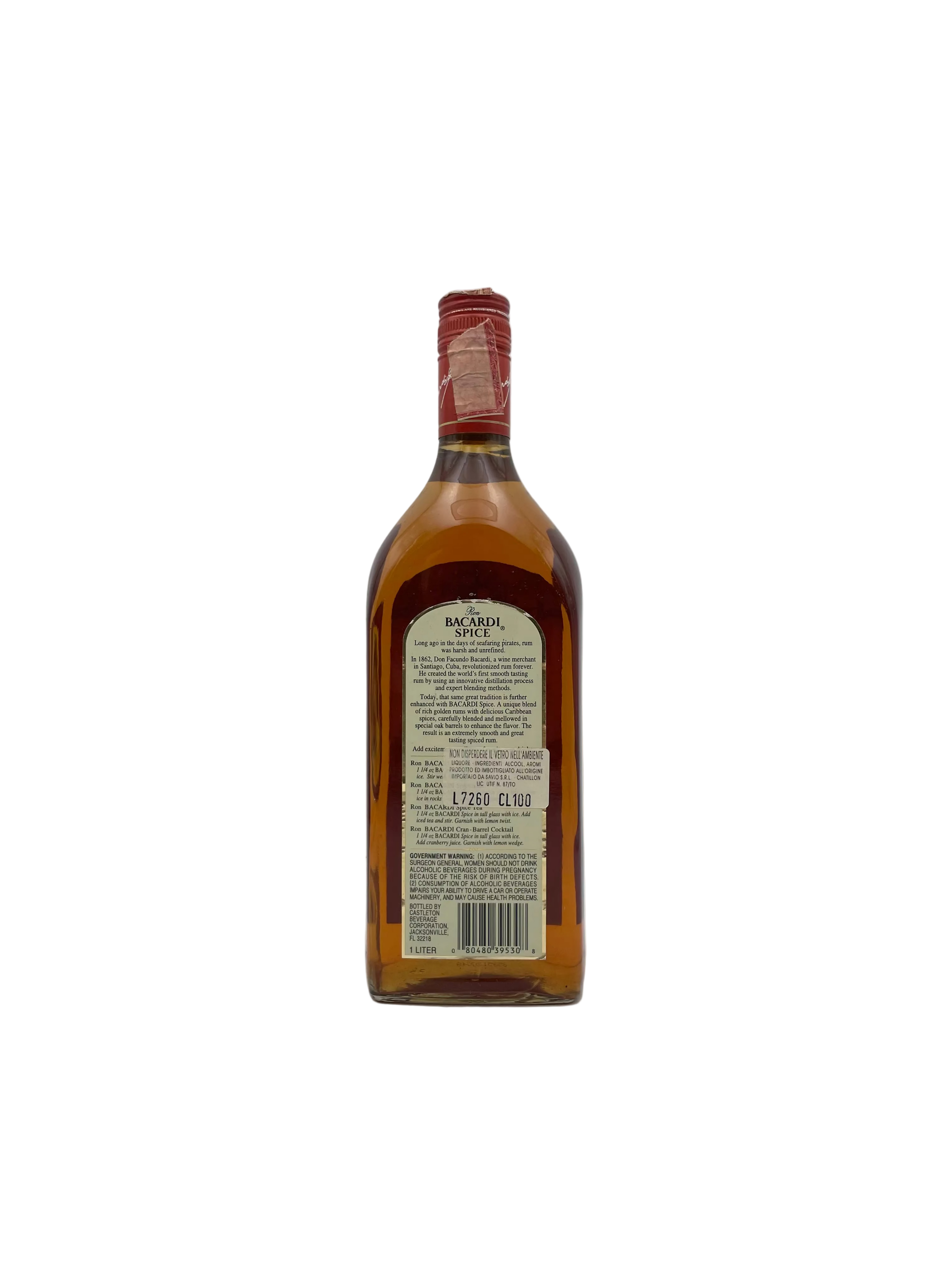 Bacardi - Spiced Rum - Anni '80s