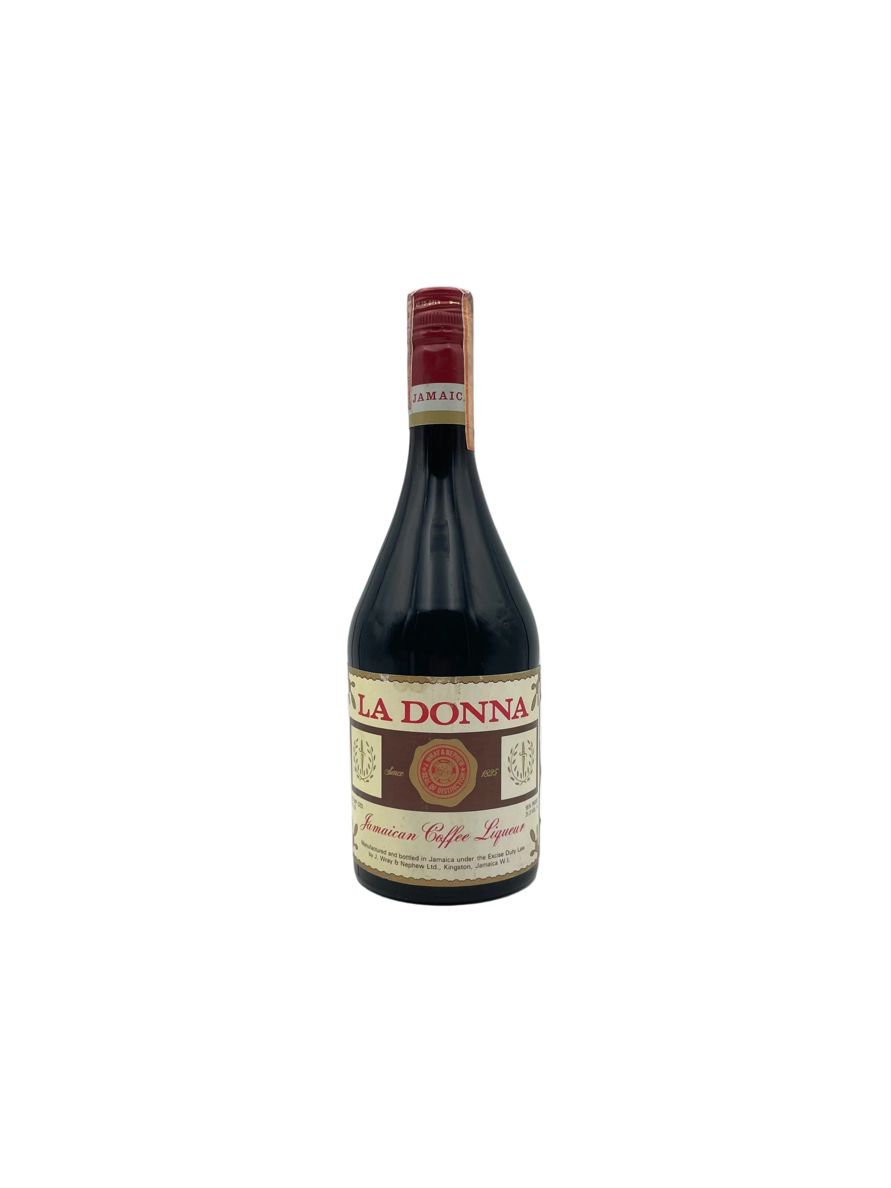 La Donna - Jamaican Coffee Liqueur - J. Wray & Nephew - Anni '80s