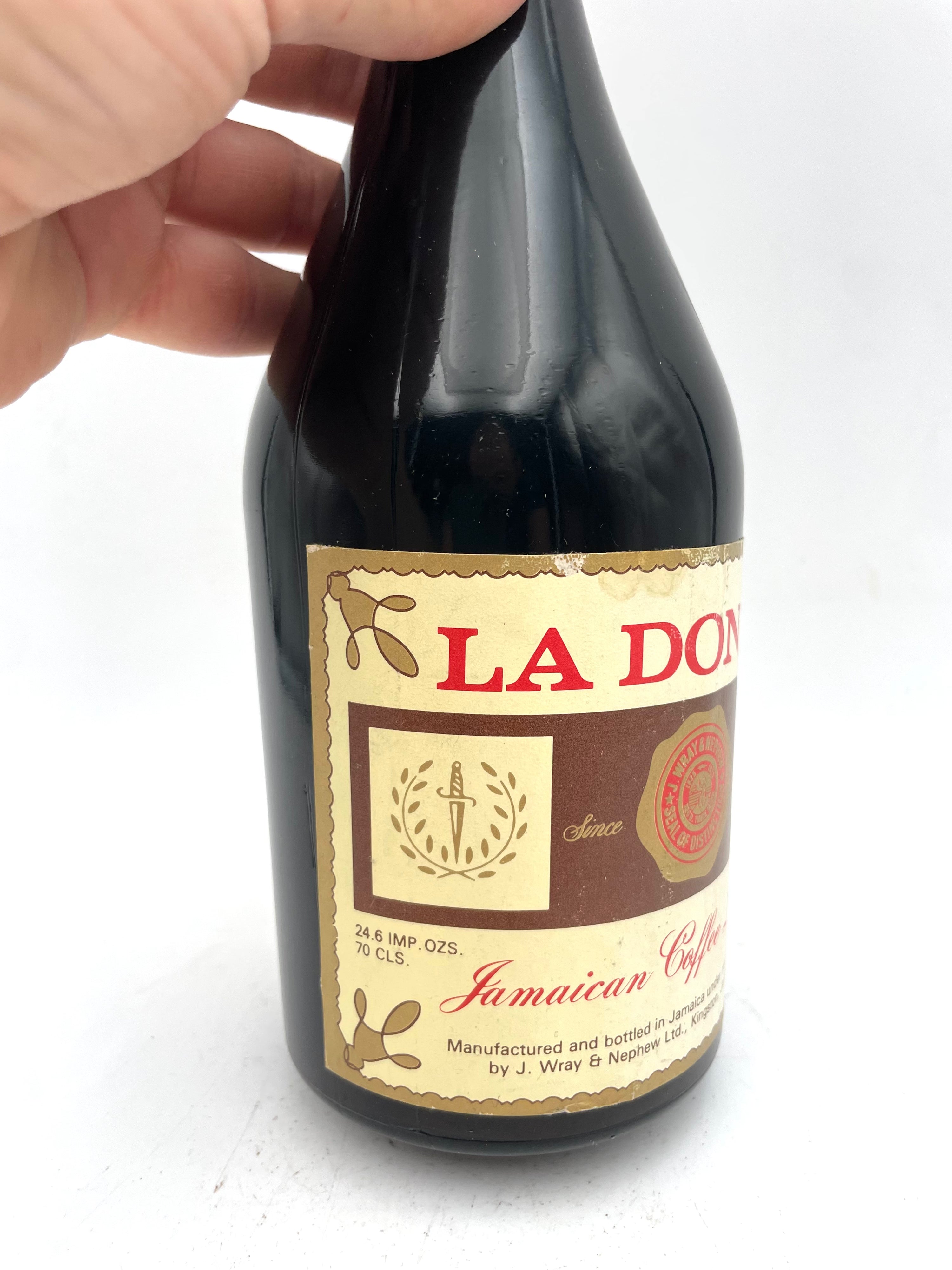 La Donna - Jamaican Coffee Liqueur - J. Wray & Nephew - 1980s