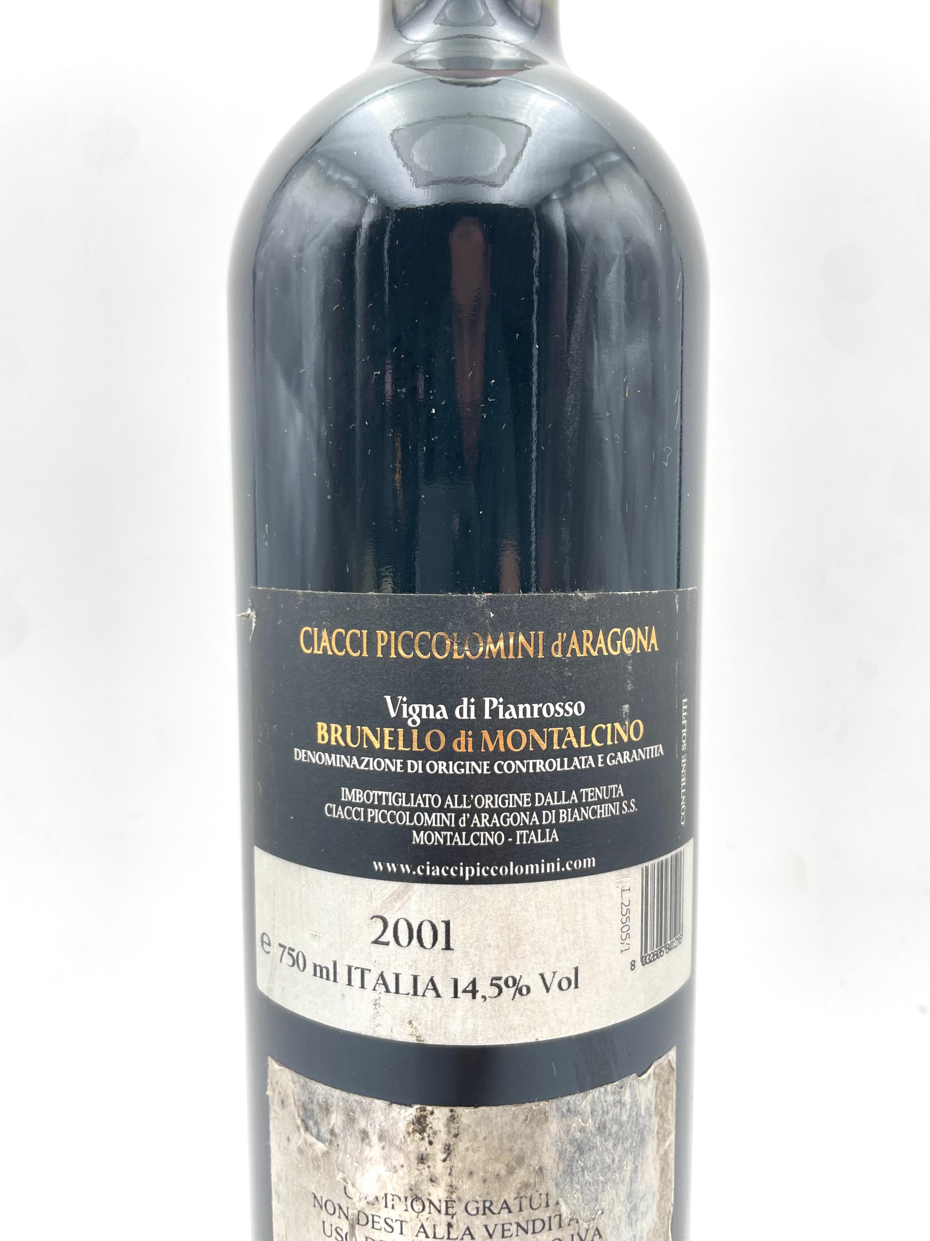 2001 - Ciacci Piccolomini d'Aragona - Brunello di Montalcino Vigna di Pianrosso