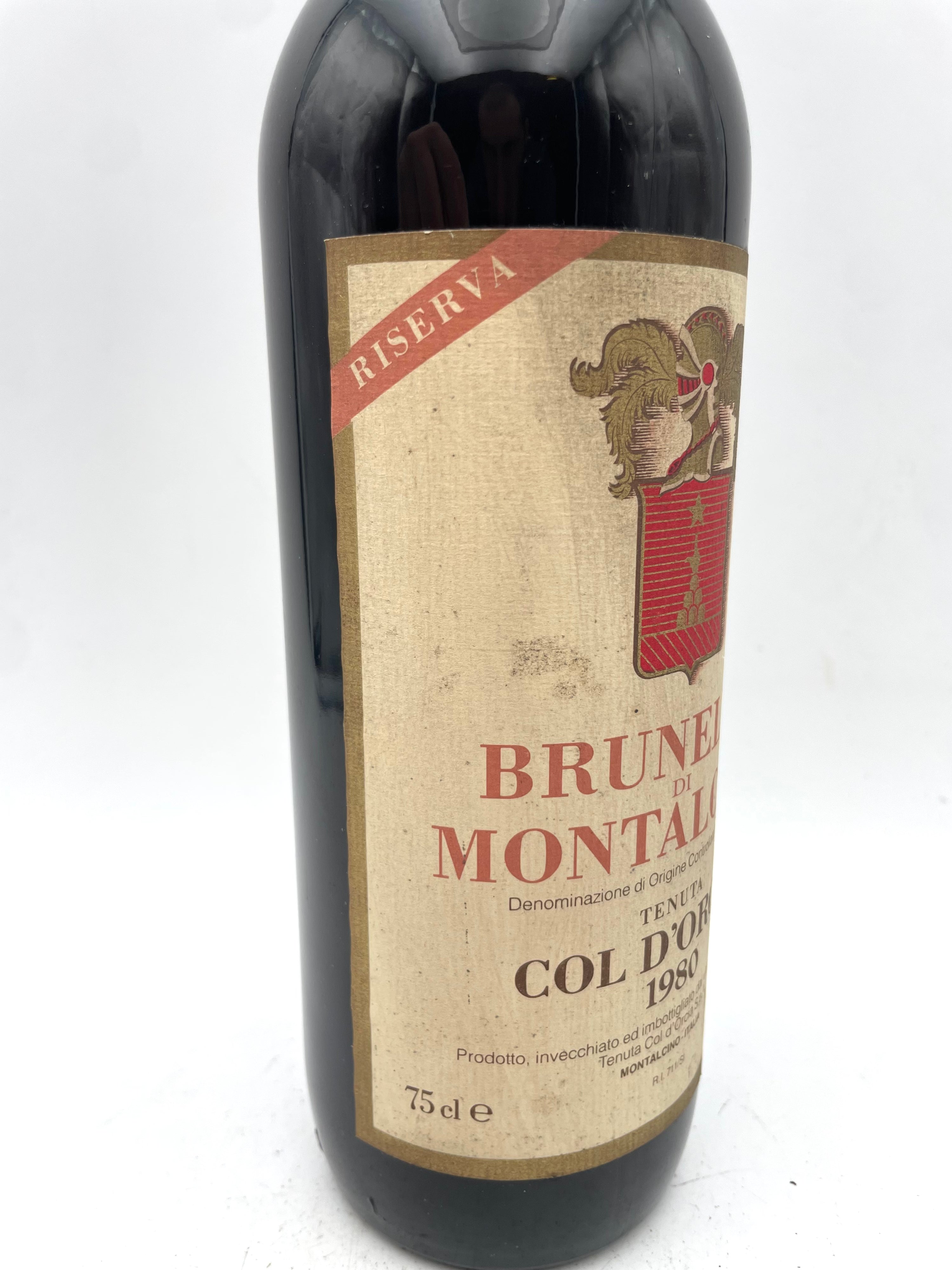 1980 - Col D'Orcia - Brunello di Montalcino Riserva
