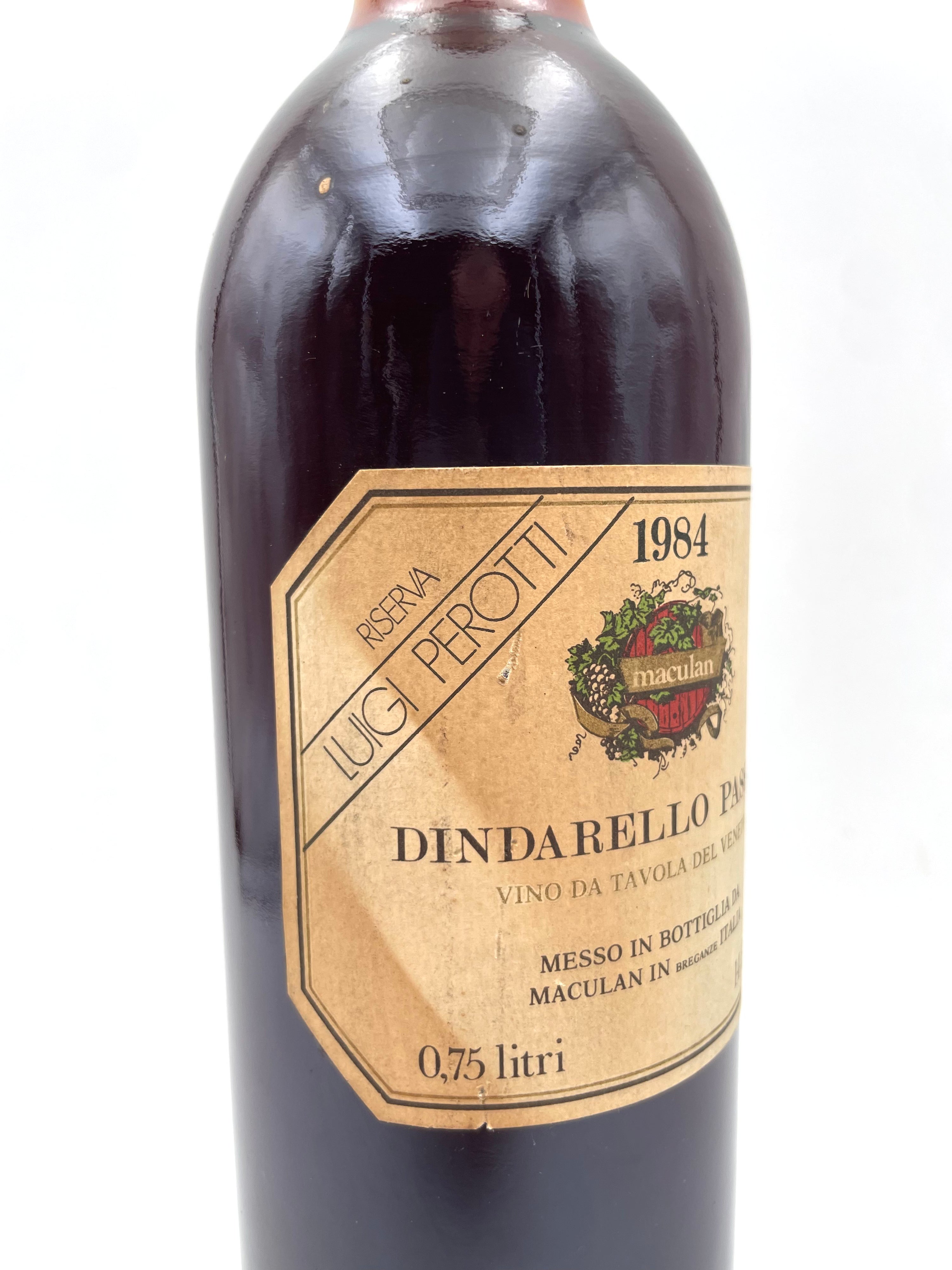 1984 - Maculan - Dindarello Passito Riserva - Luigi Perotti