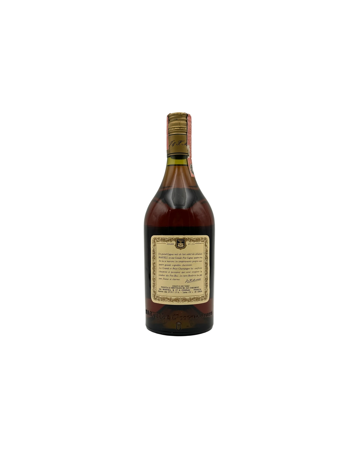 Martell - VS Trois Etoiles Grande Fine Cognac - Anni 1970