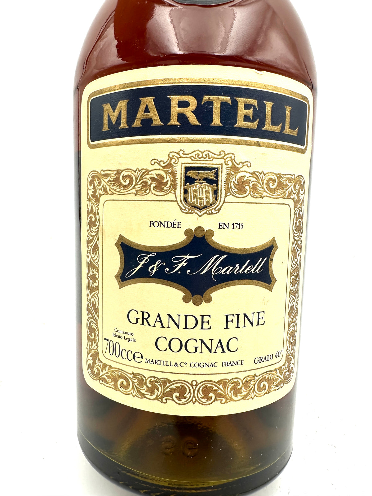 Martell - VS Trois Etoiles Grande Fine Cognac - Anni 1970