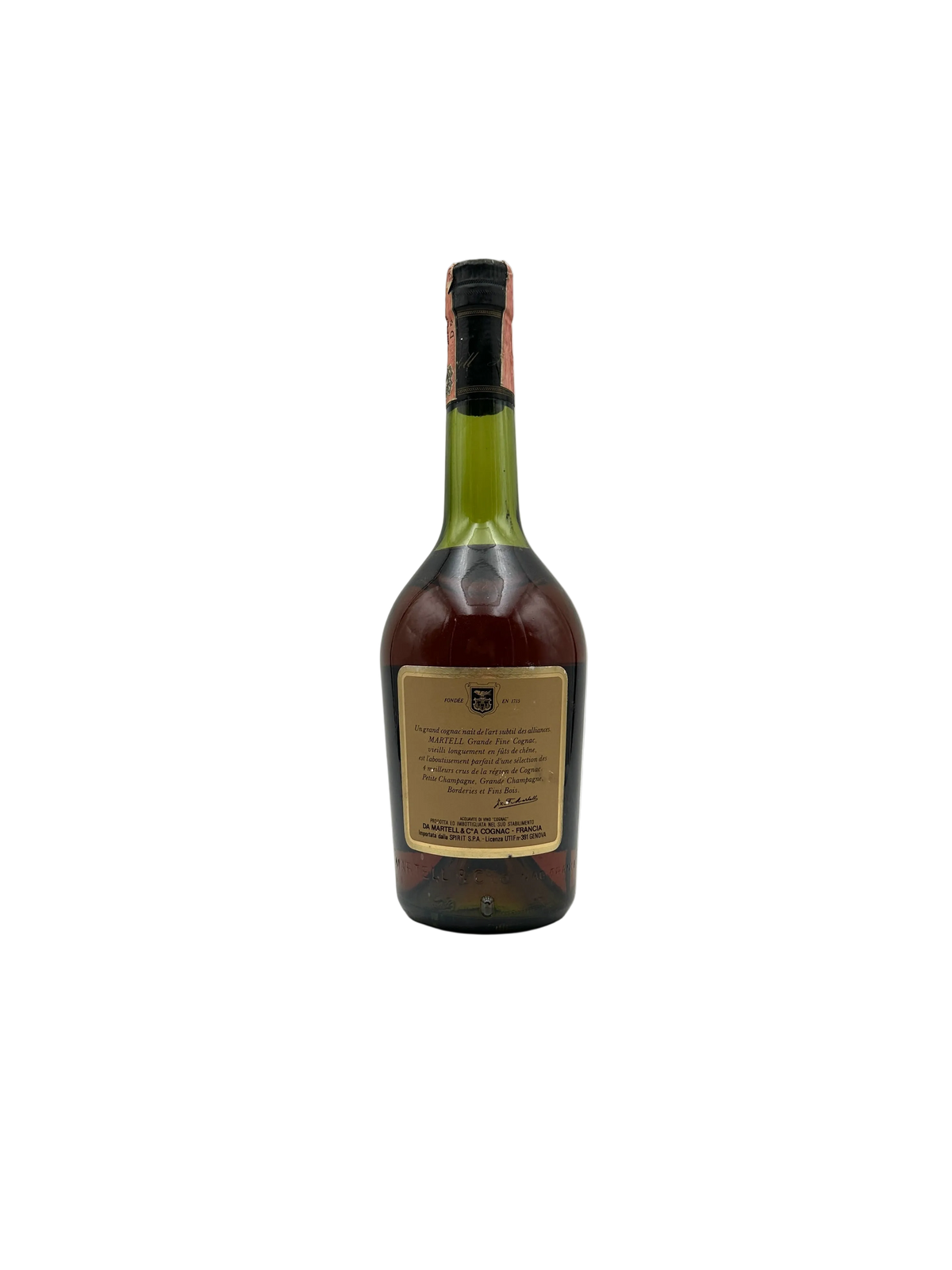 Martell - VS Trois Etoiles Grande Fine Cognac - Anni 1980